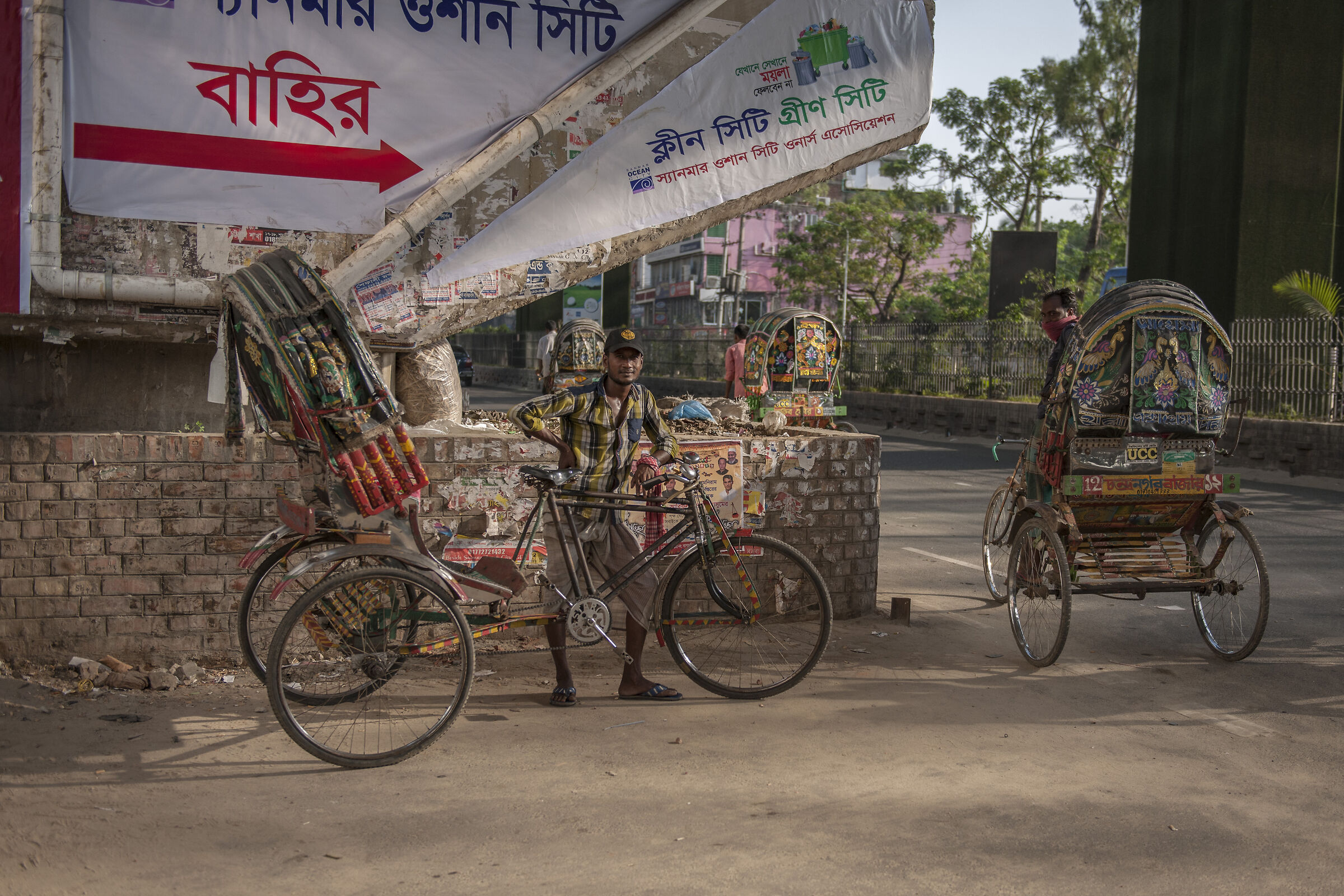 Dhaka the rickshaw capital of the world