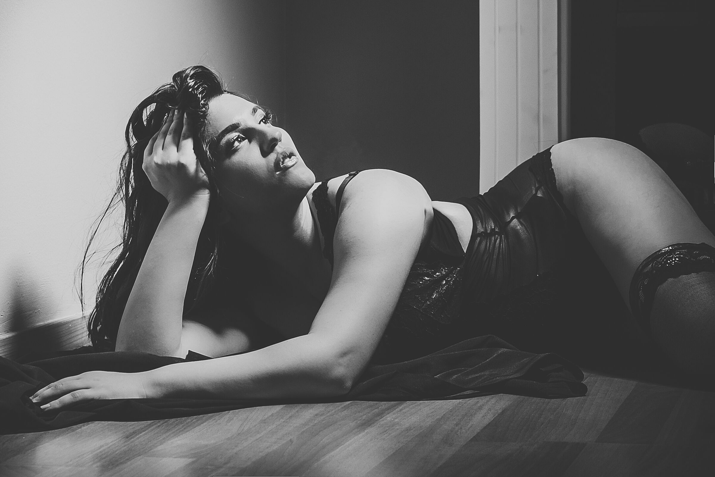 looking at the light