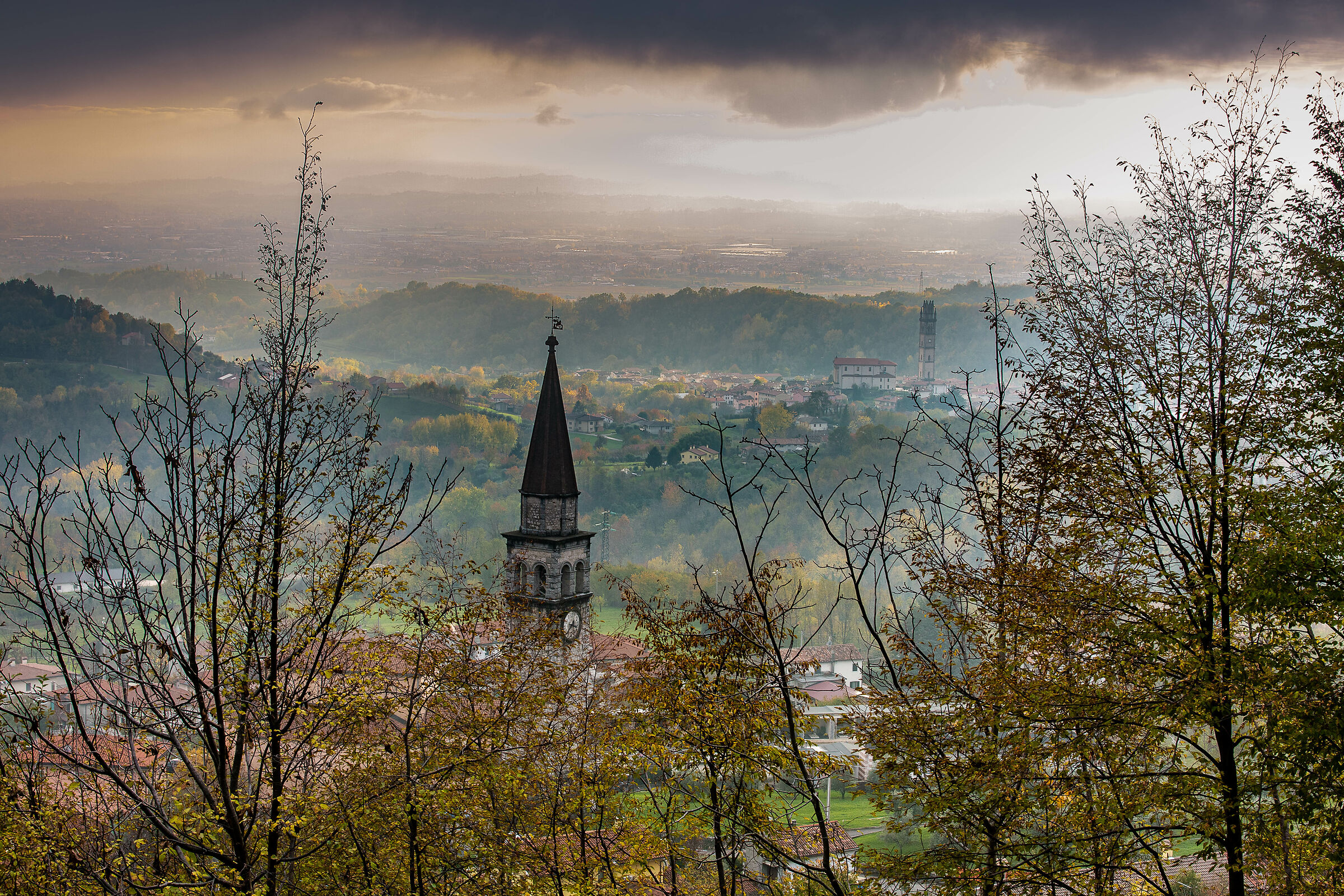 Paesaggio veneto autunnale