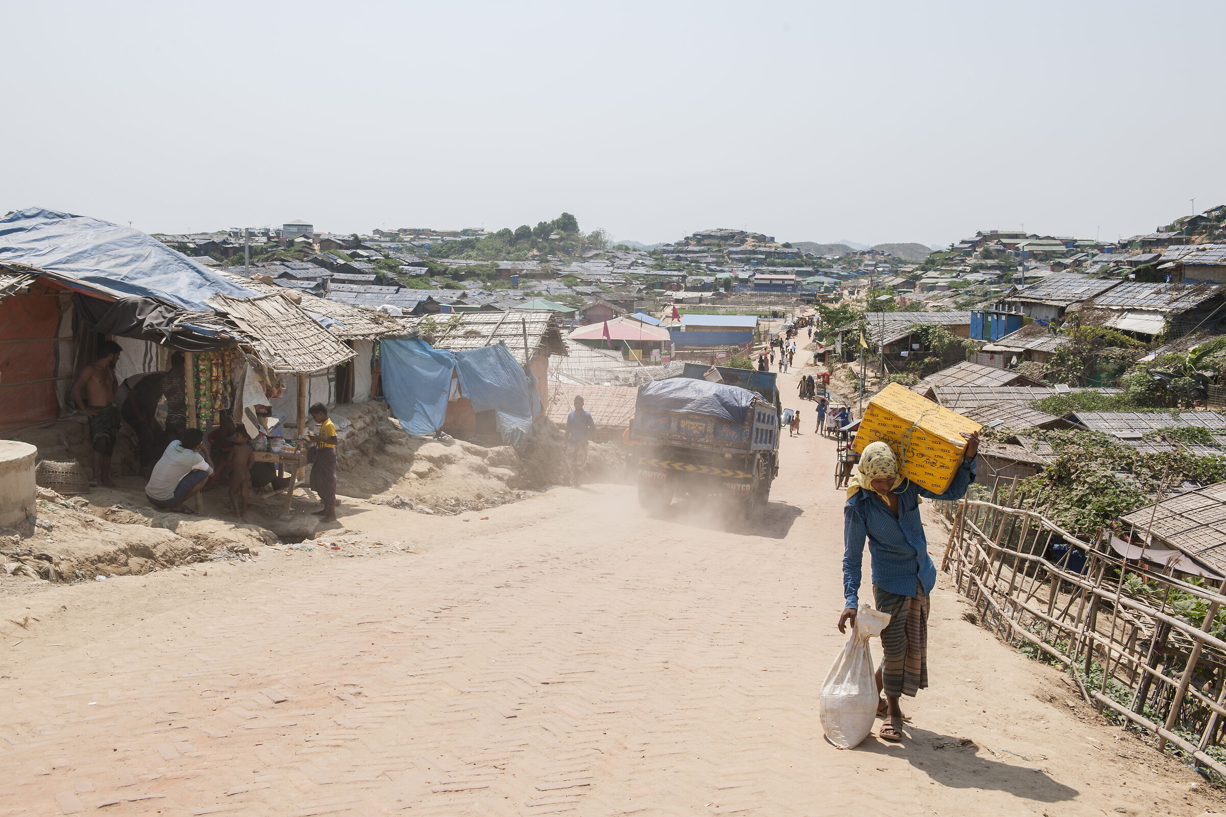 Rohingya refugee camp