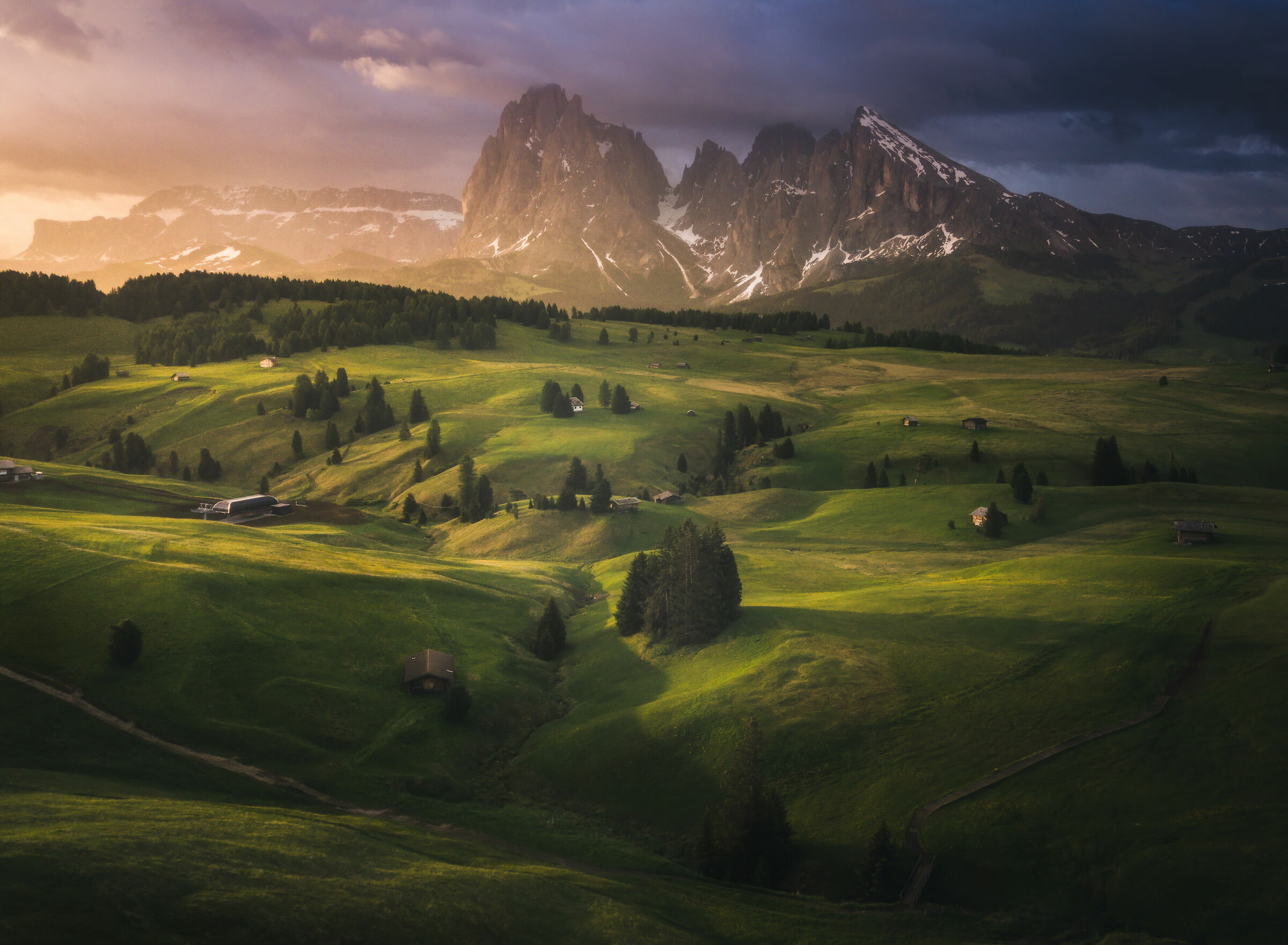 Siusi At dawn