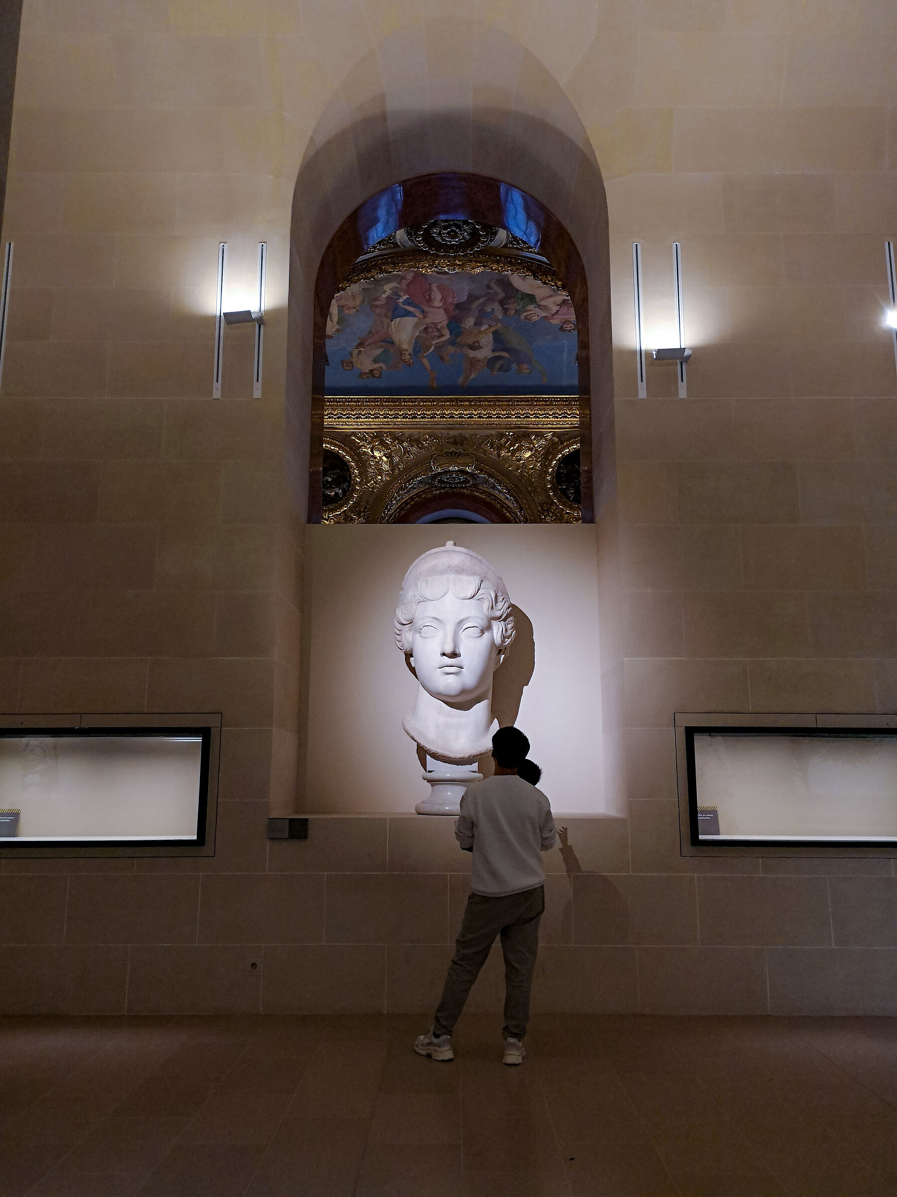 Inside the Louvre Museum