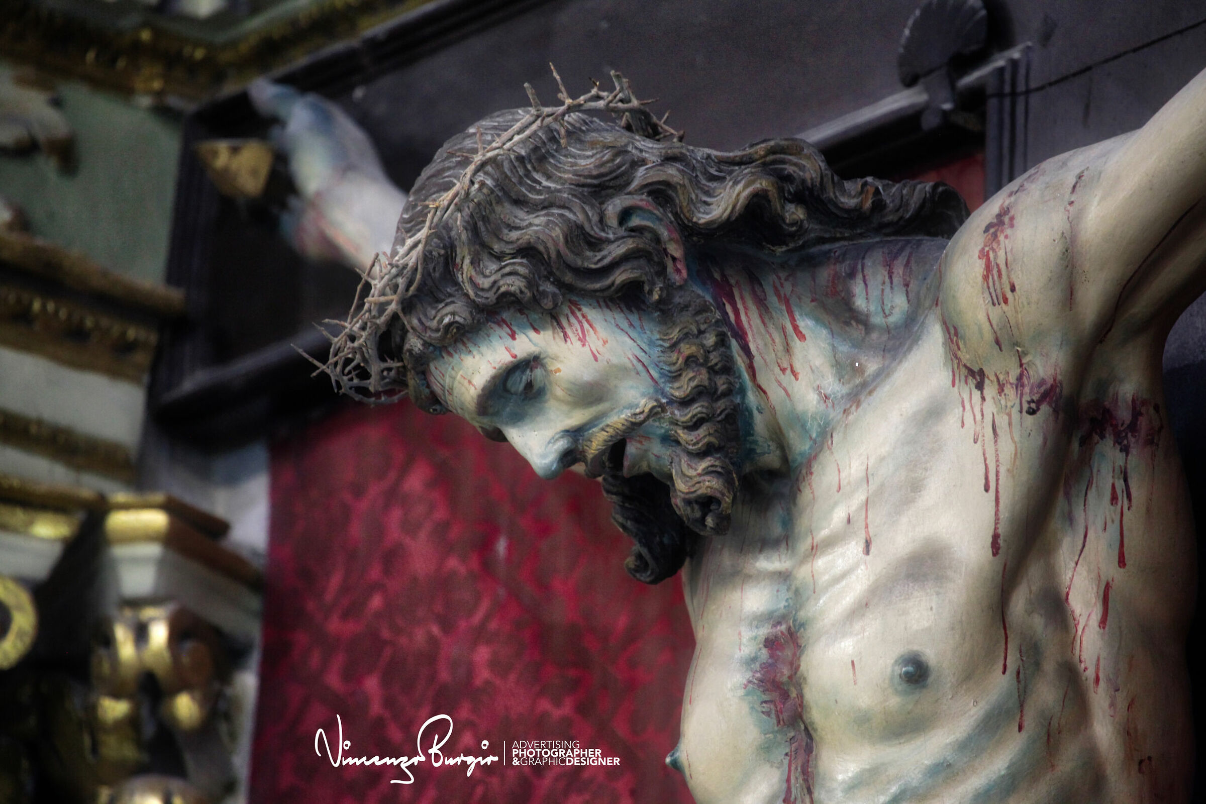 Il Cristo della chiesa del Carmine