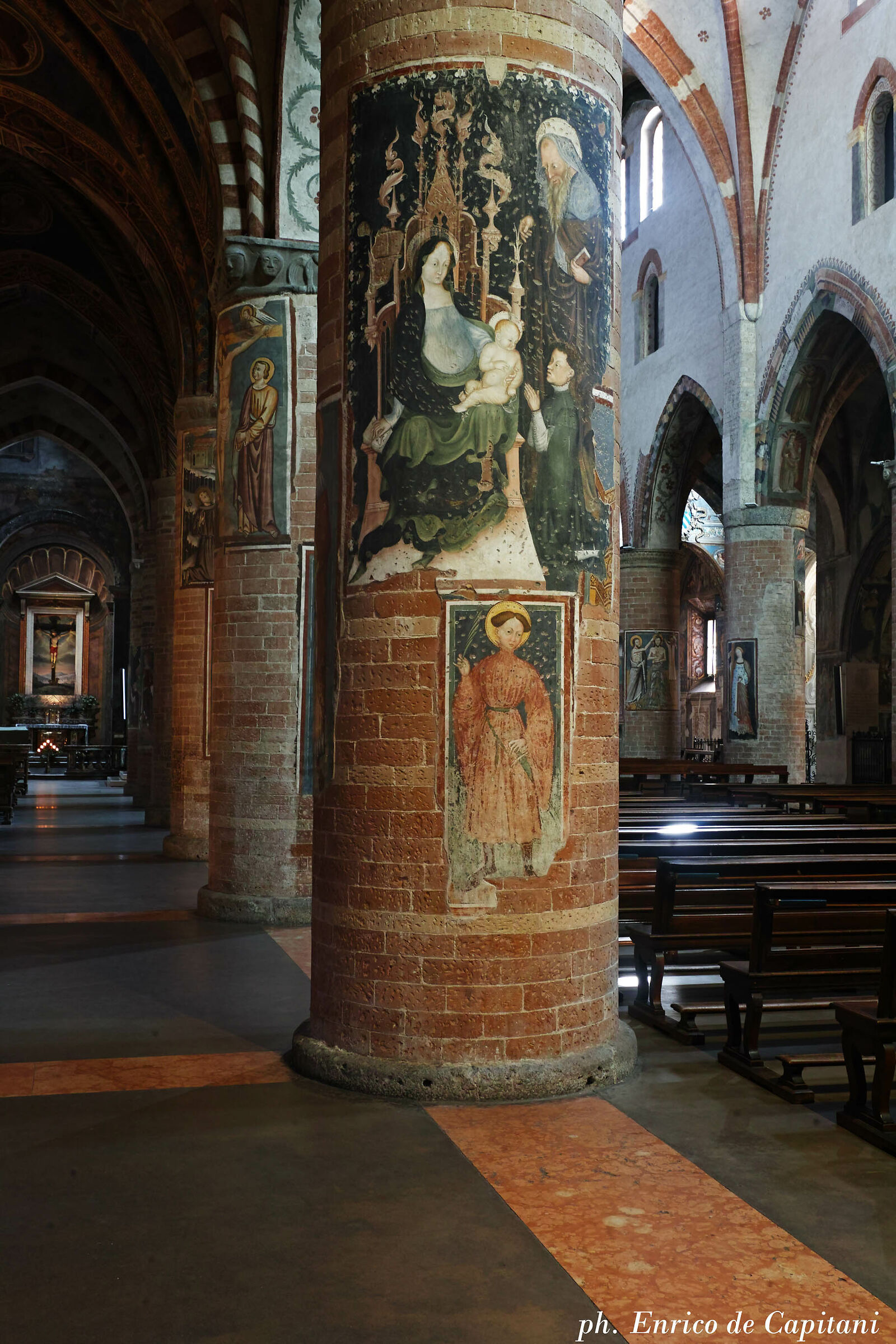Una "Madonna col bambino" in S. Francesco a Lodi