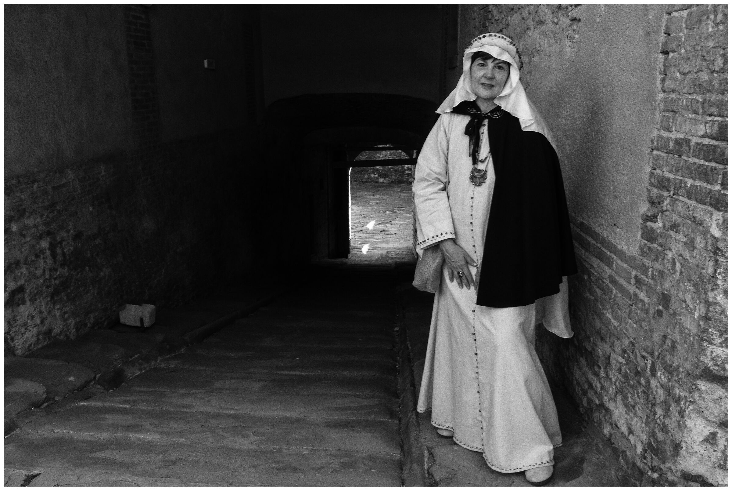 Portrait in the gallery