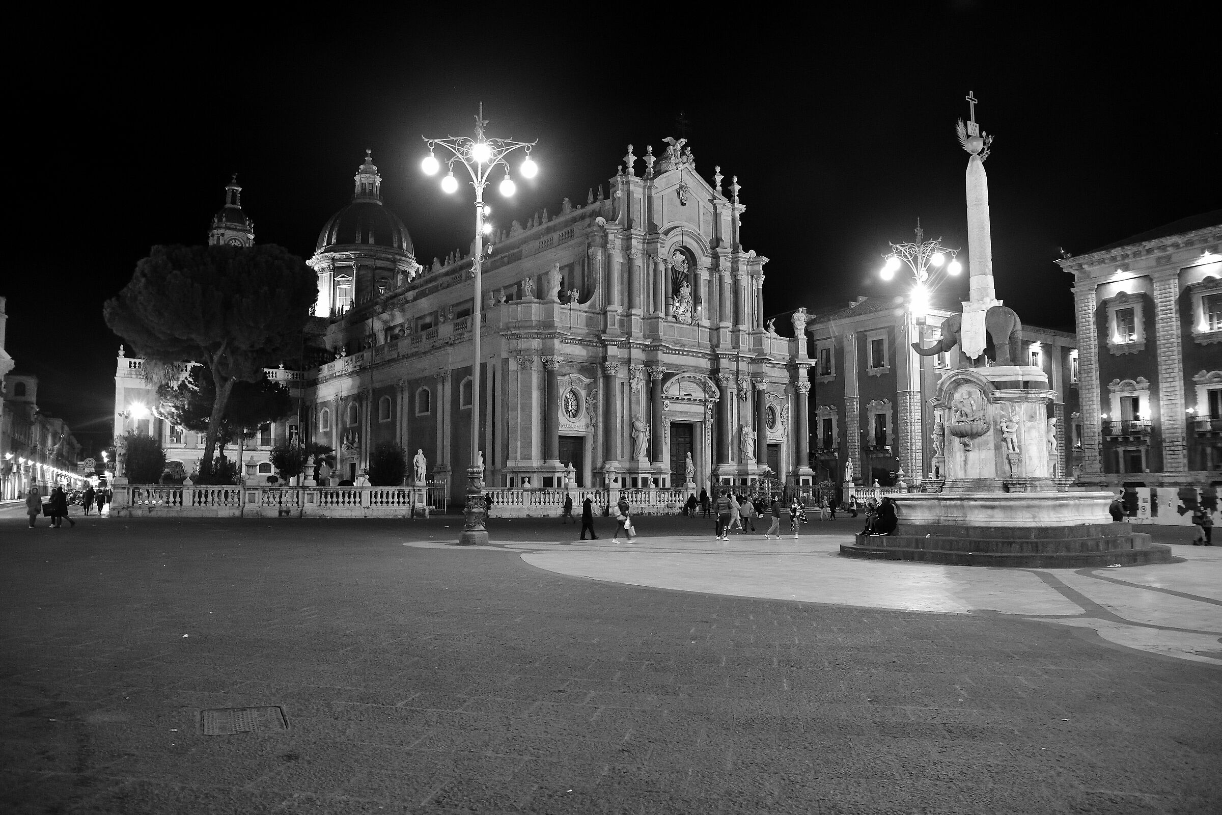 St. Agata Cathedral b/n