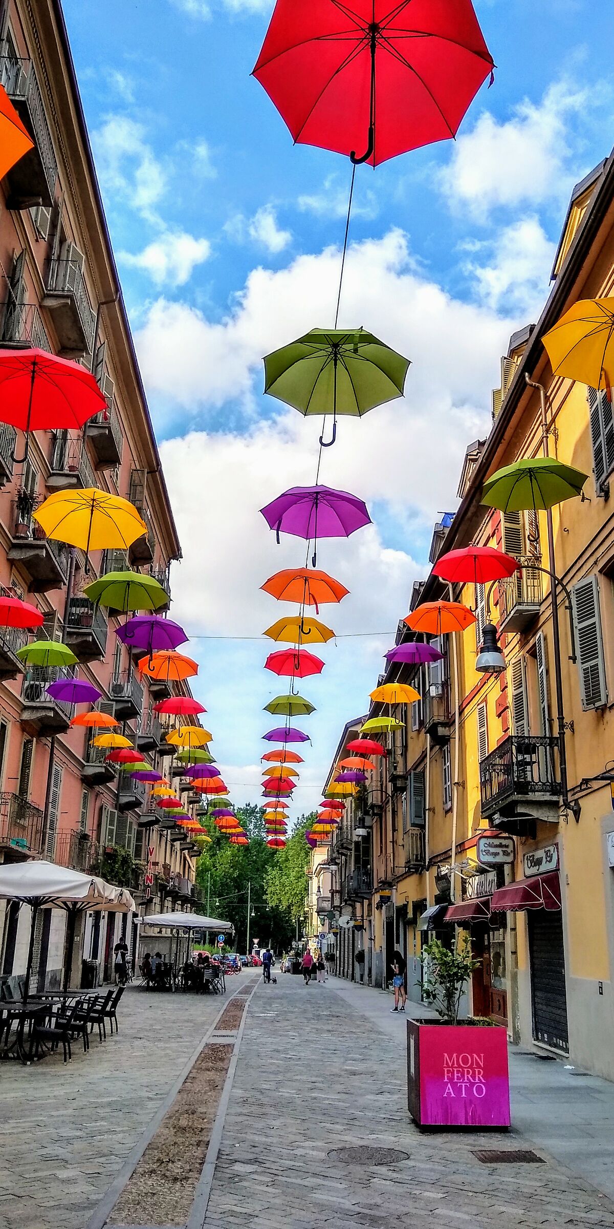 Umbrellas, Sun.