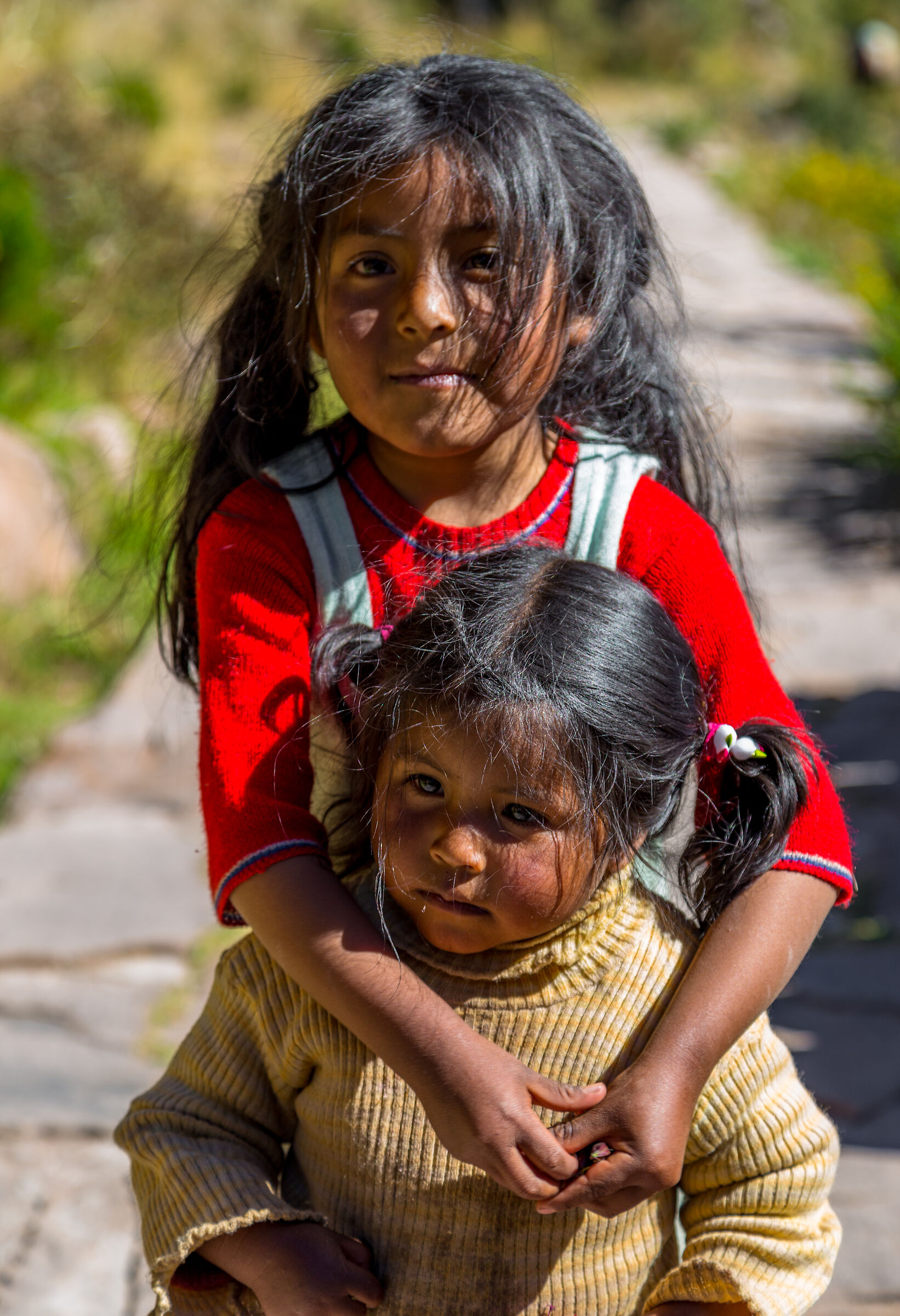 Bambine dell'Isola di Taquile