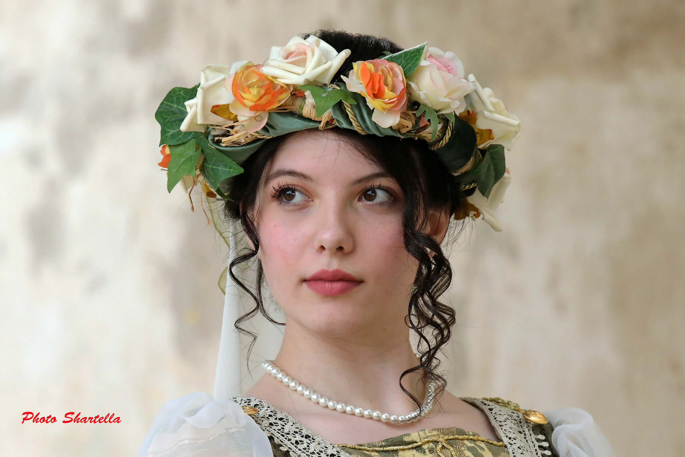 Princess Erina Scanderbeg at the Prince's Parade