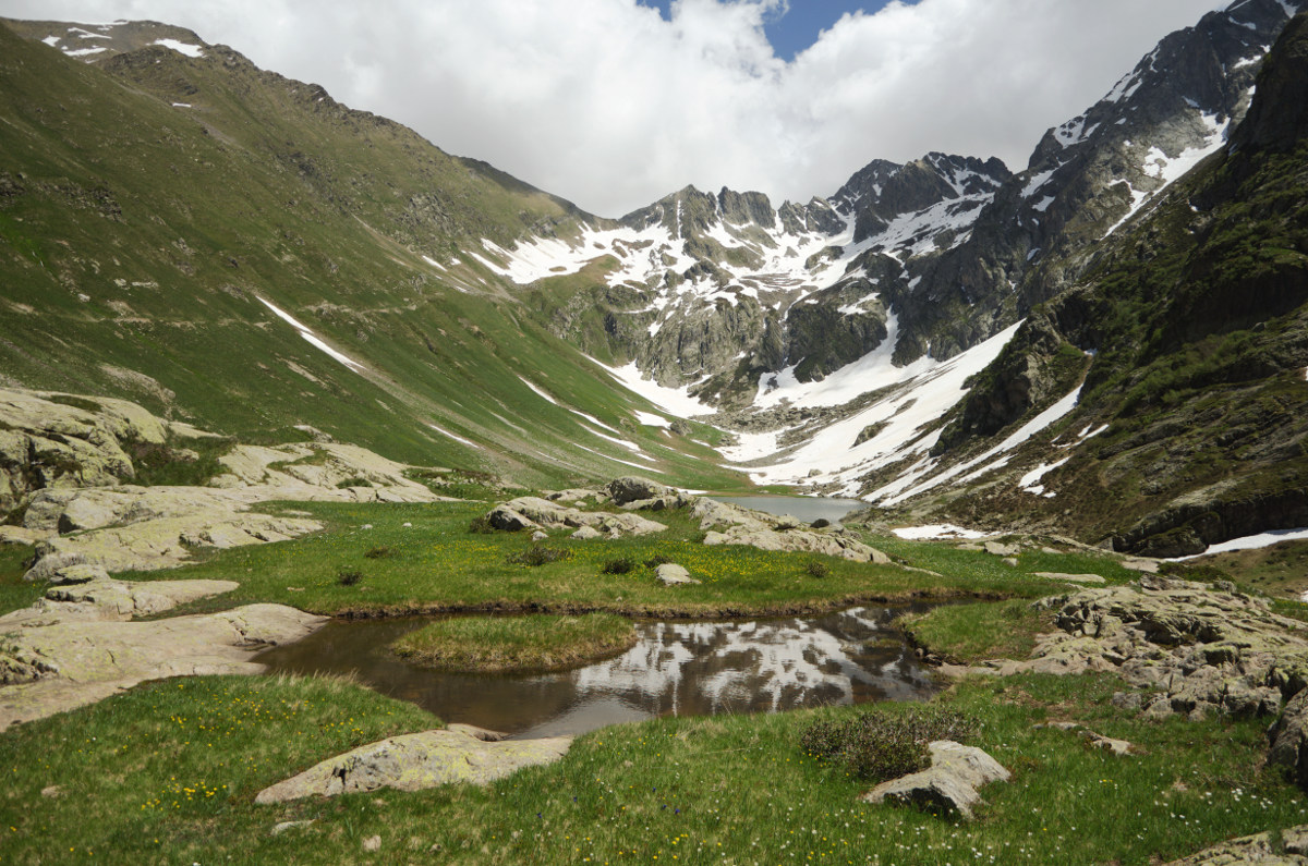 Lake of the vej Bouc, Valle Gesso (cn)