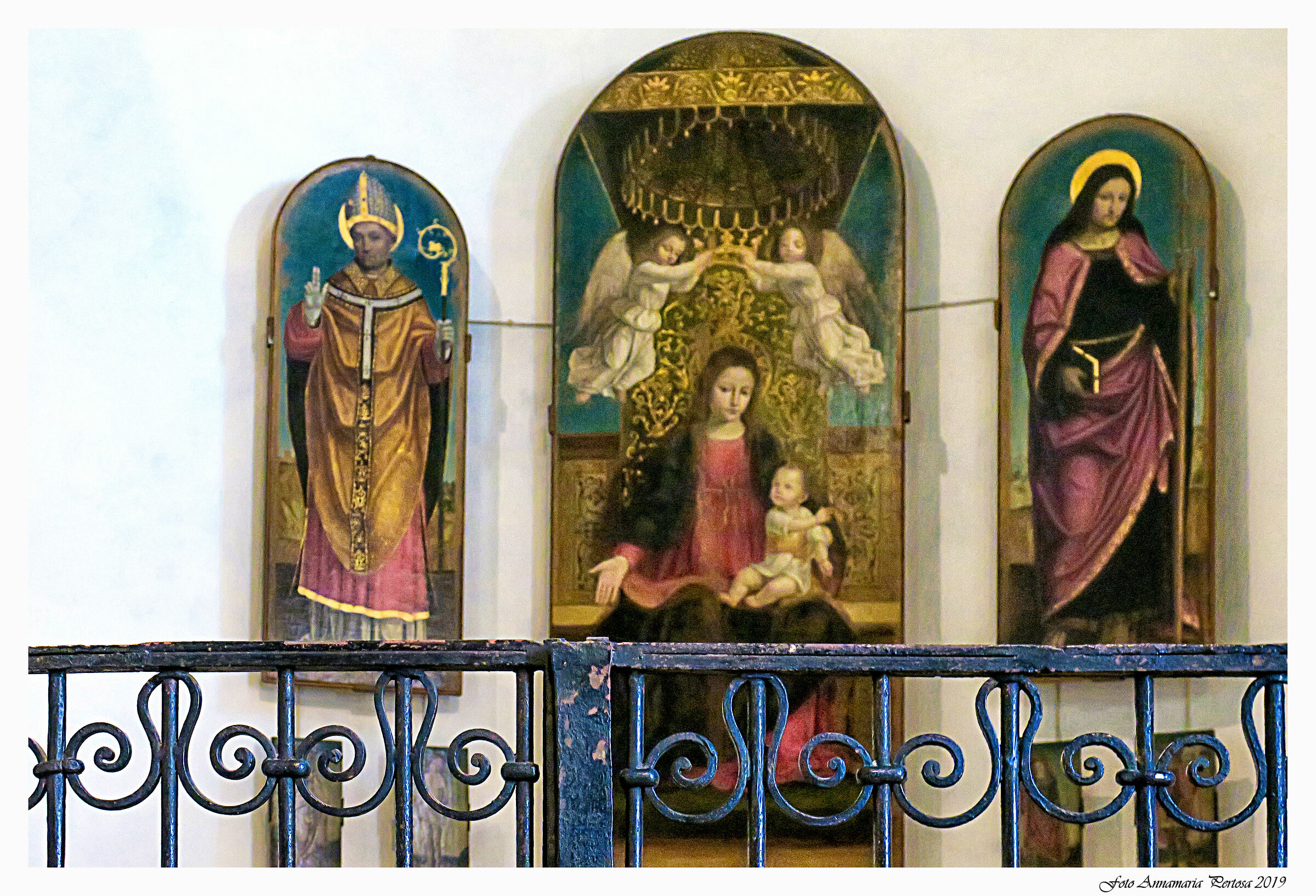 Sant'Eustorgio: Trittico del Bergognone