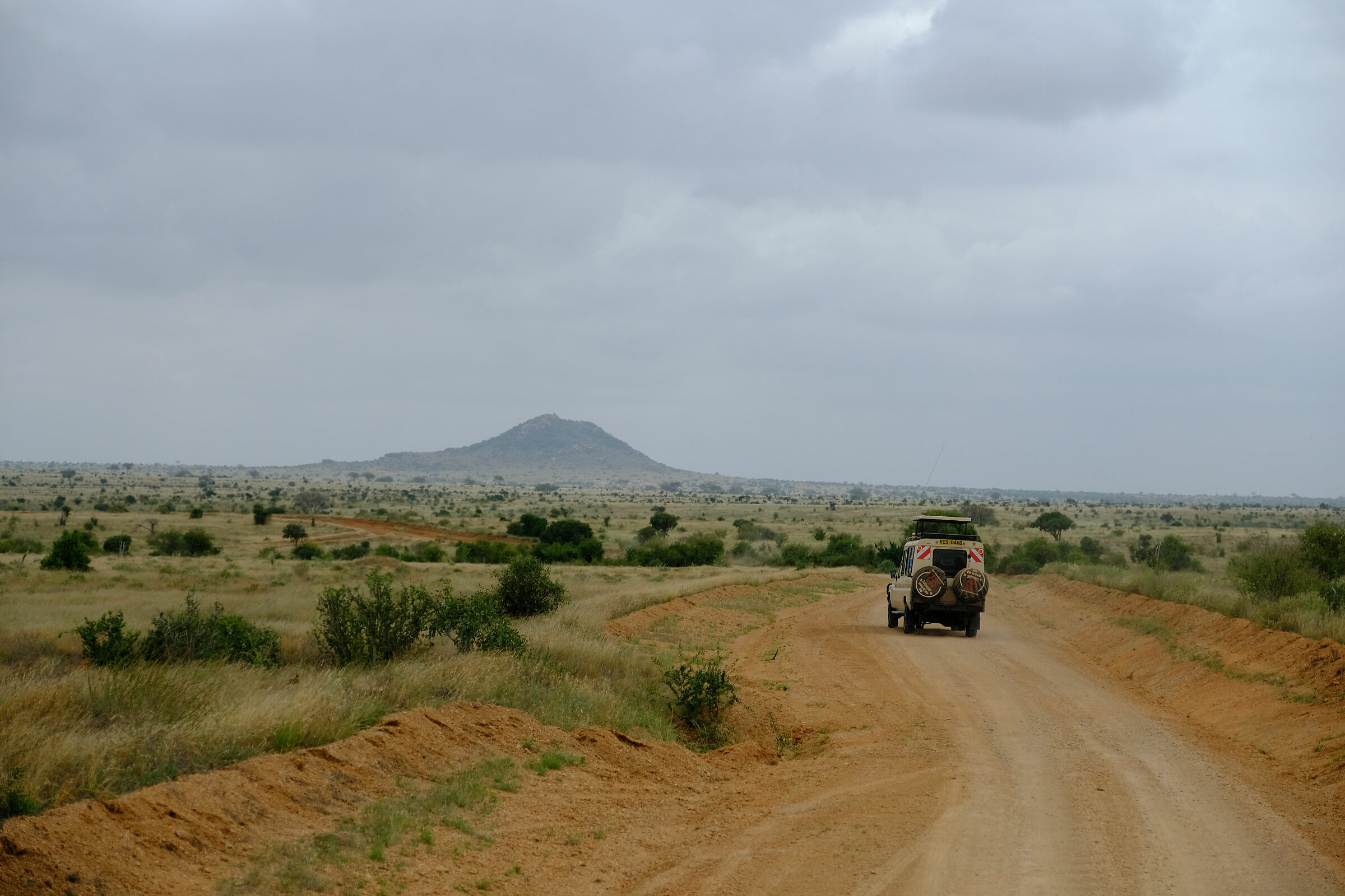 The vastness of the savannah - Tsavo East Nat. Park