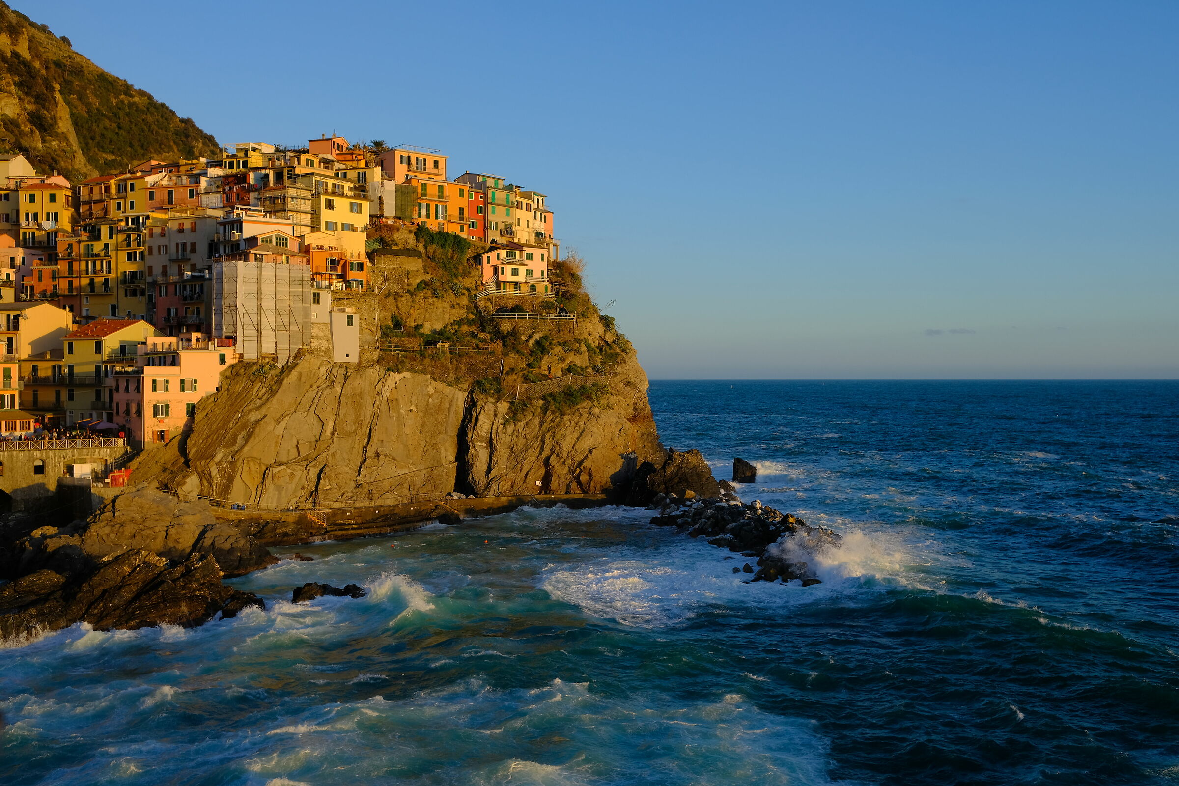 Sunset on Cinque Terre - Manarola