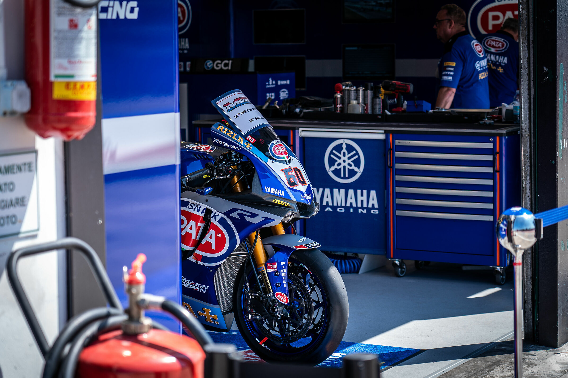 Yamaha R1 - PATA Yamaha WorldSBK Team - Misano 2019