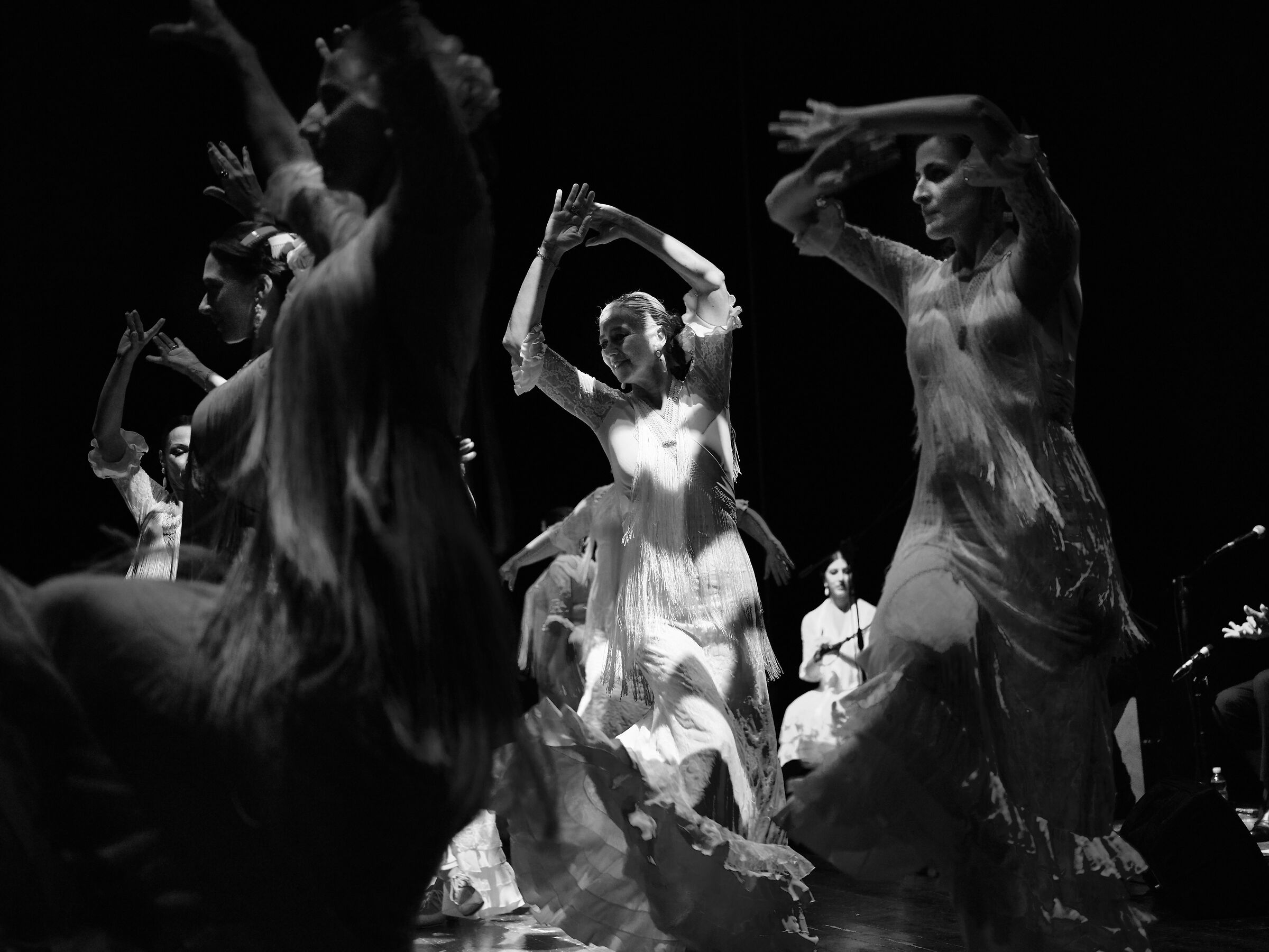 Flamenco, Luz y clear