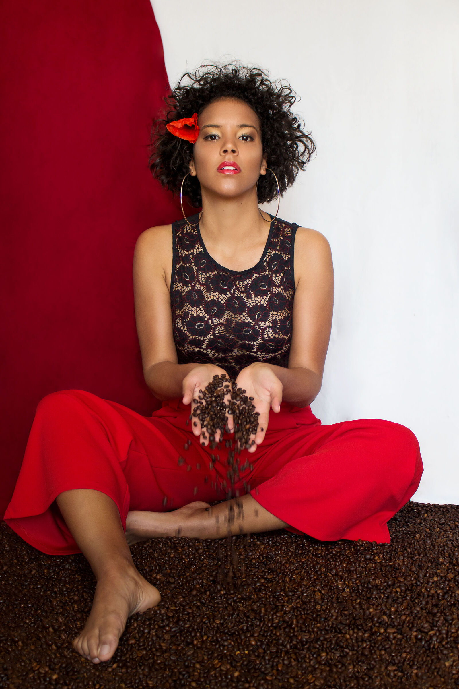 Caffè Papua Nuova Guinea Sigri , seduta sui chicchi