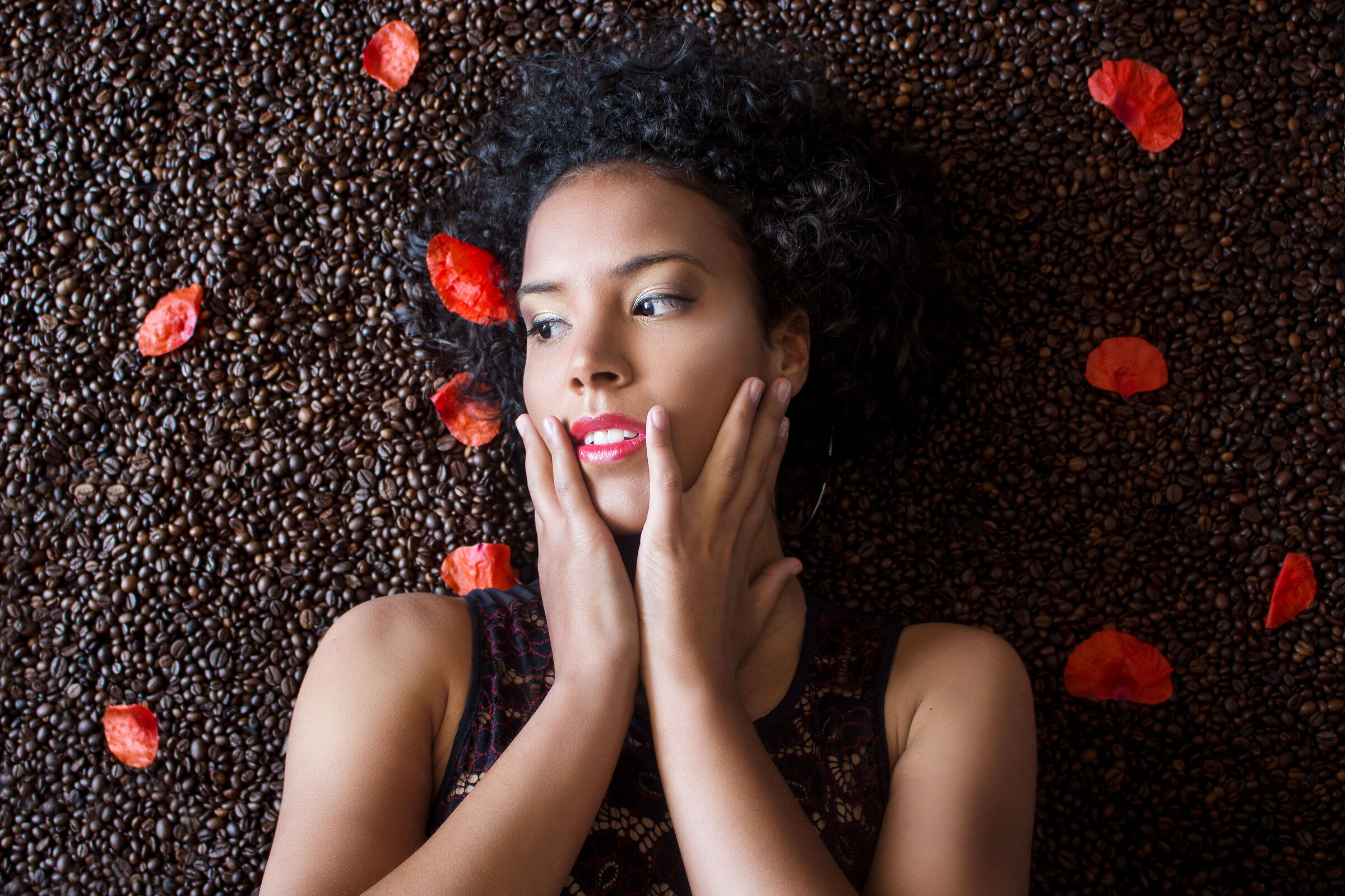 Caffè Papua Nuova Guinea Sigri , distesa sui chicchi