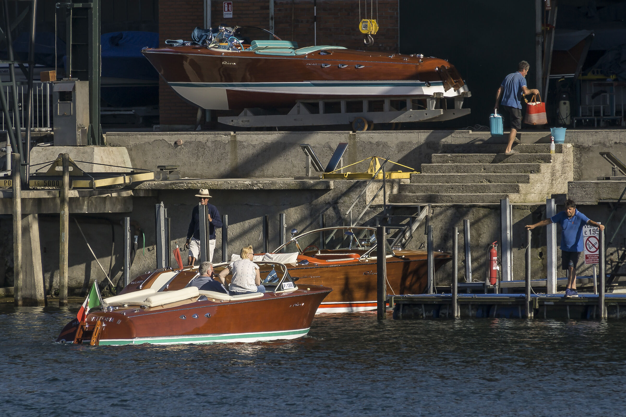 Due Riva Ariston e un Aquarama