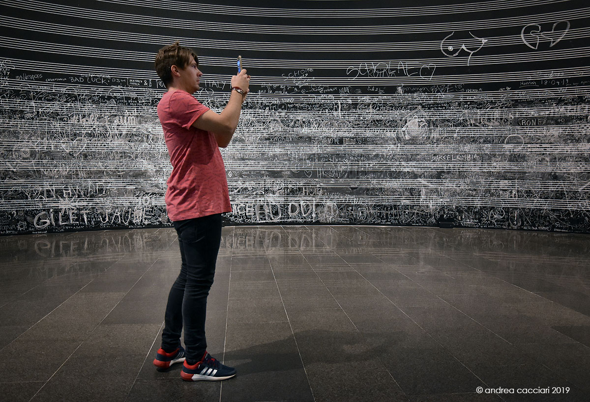 Fotografando al museo