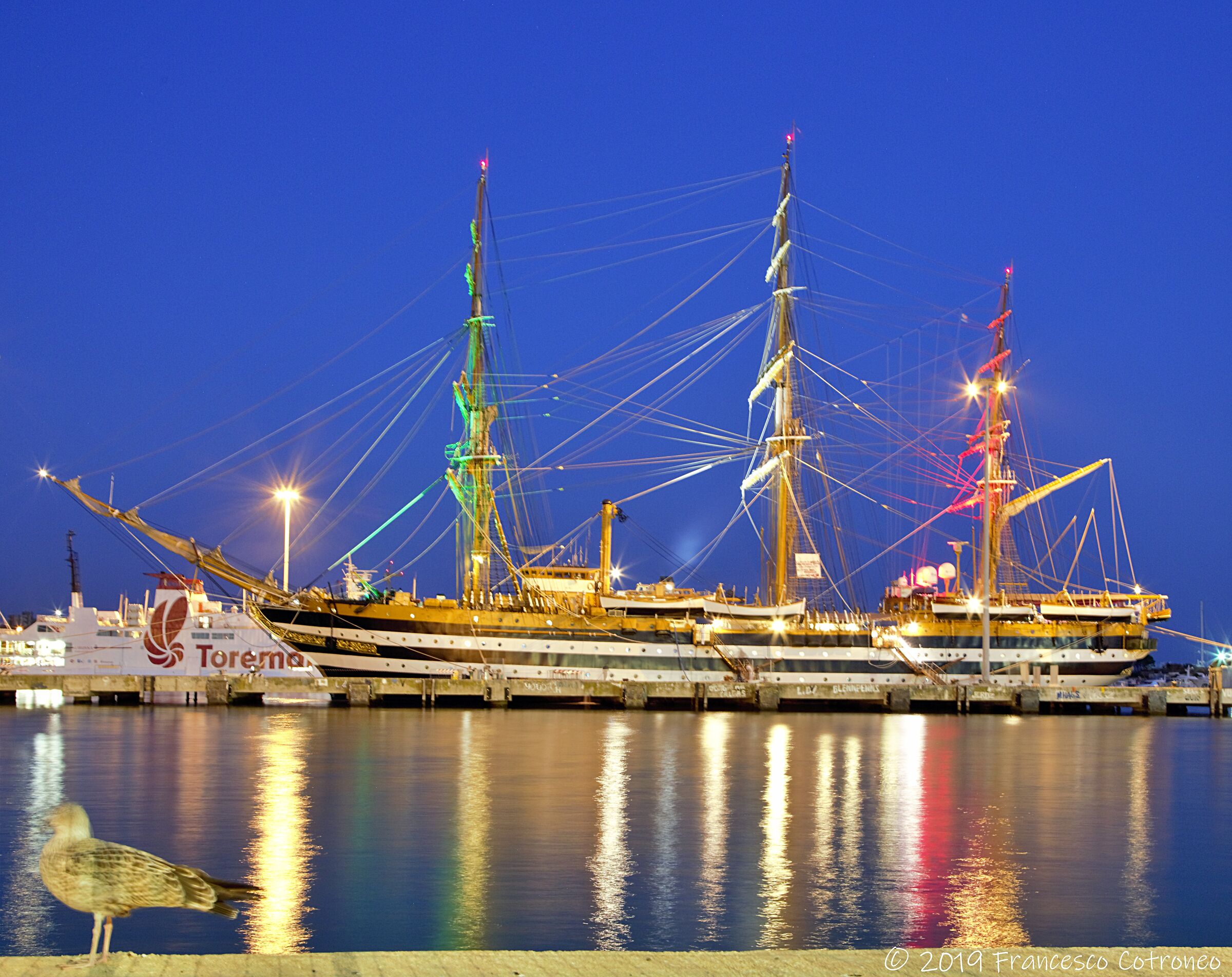 Amerigo Vespucci - Port of Livorno...