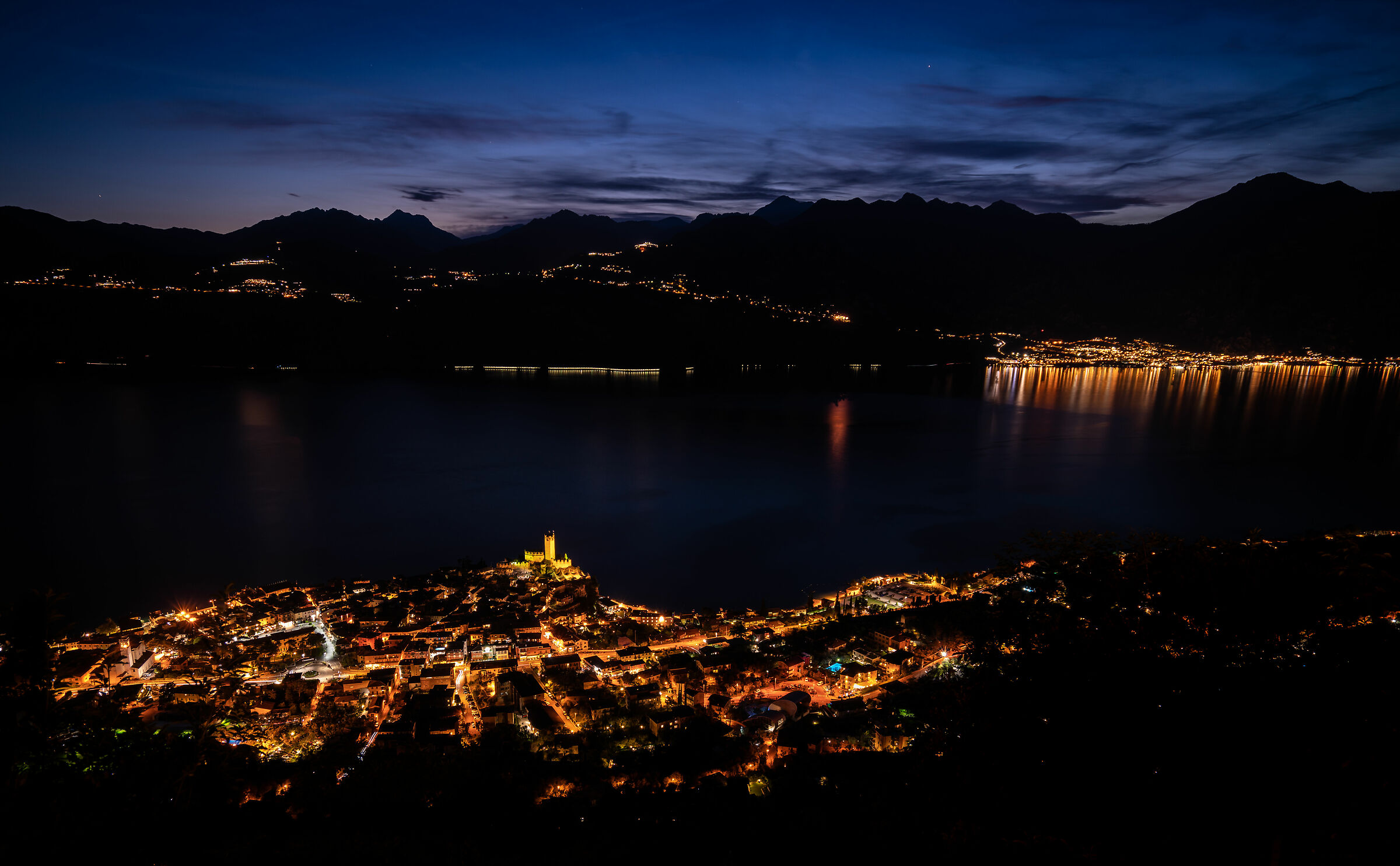 Malcesine di notte