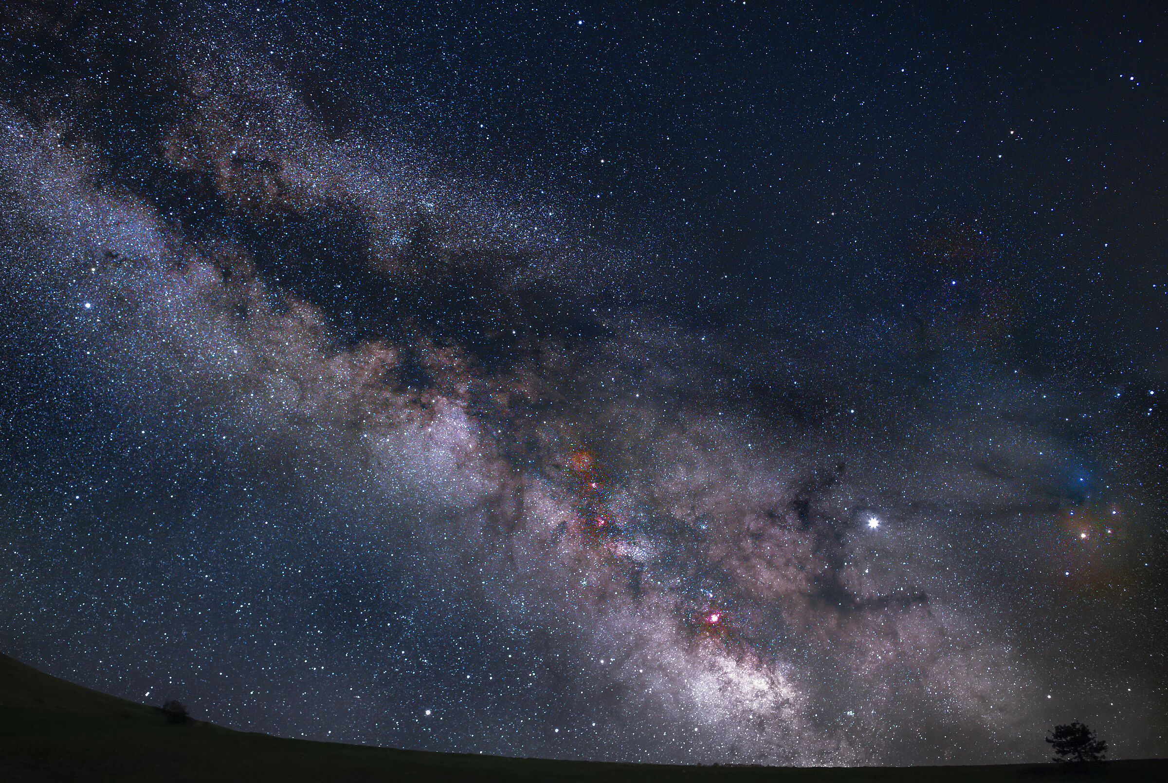 via lattea da Castelluccio