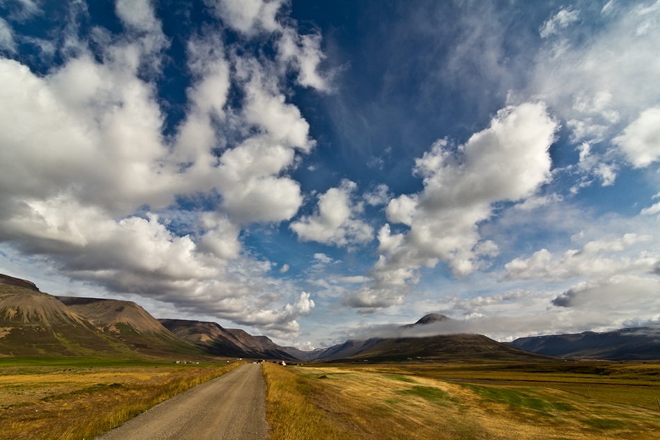 Iceland - (someone), somewhere, in summertime