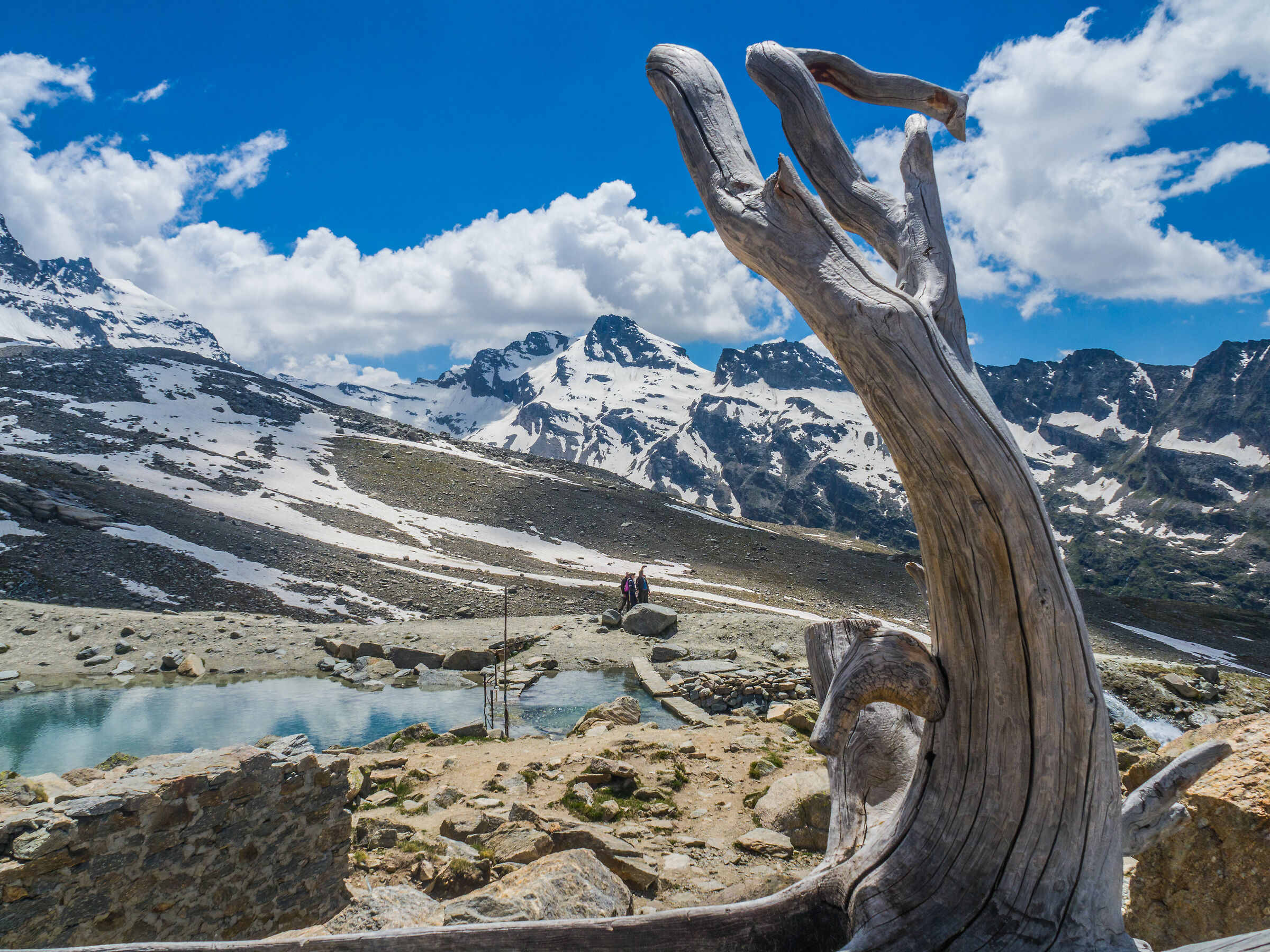 Panorama from the Refuge Vittorio Emanuele ll
