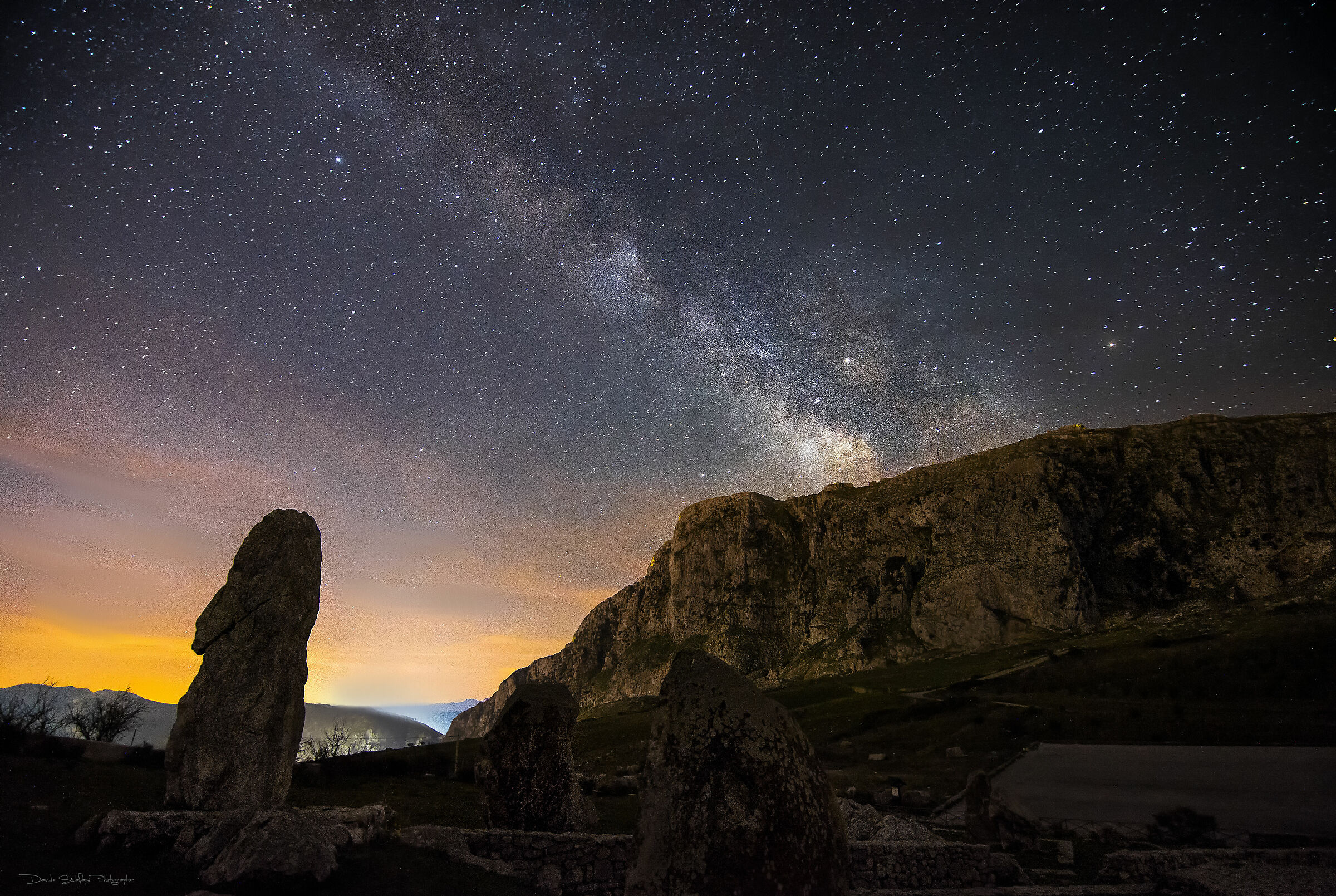 Milky Way to Portella of the broom