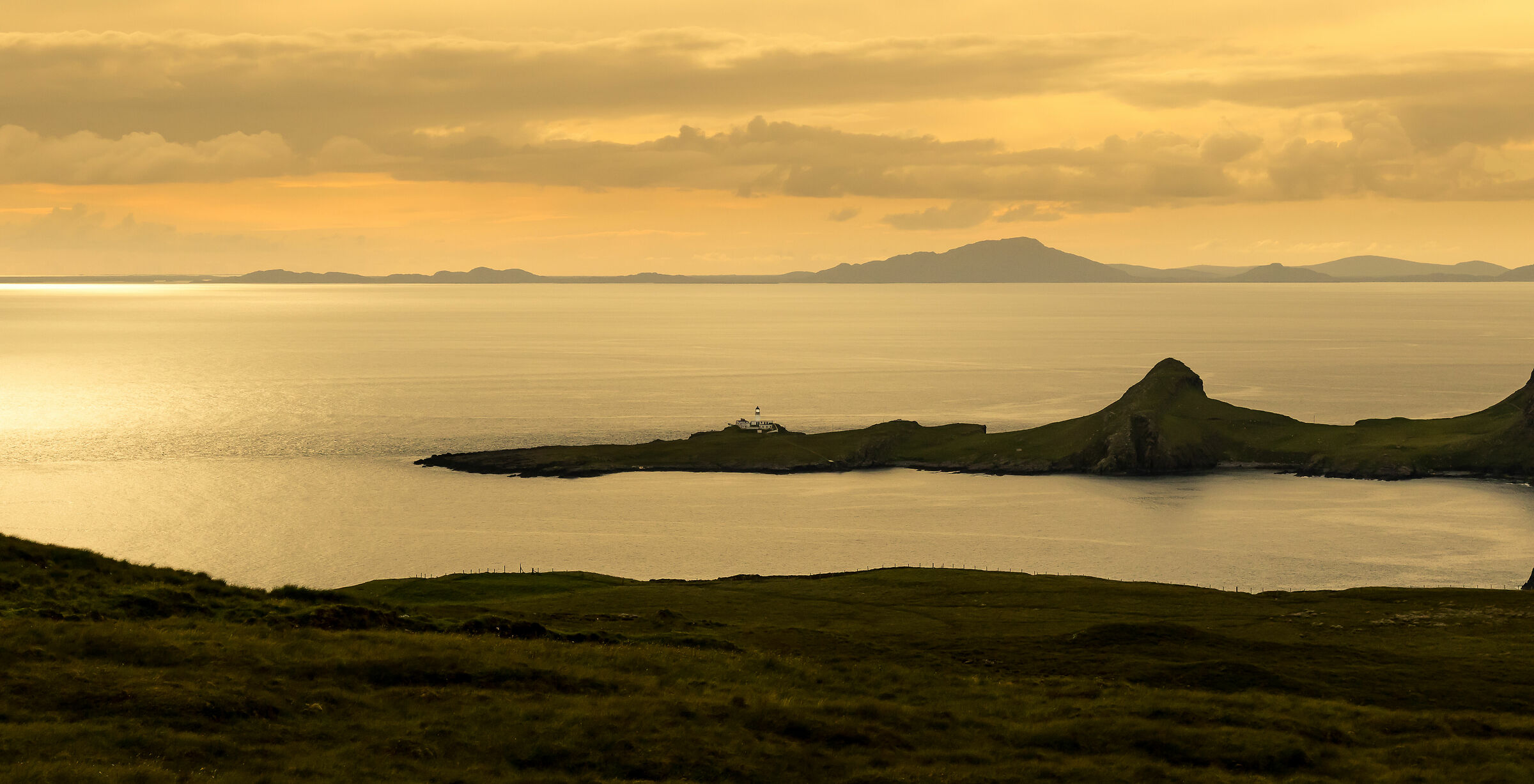 An unusual view of Neist Point