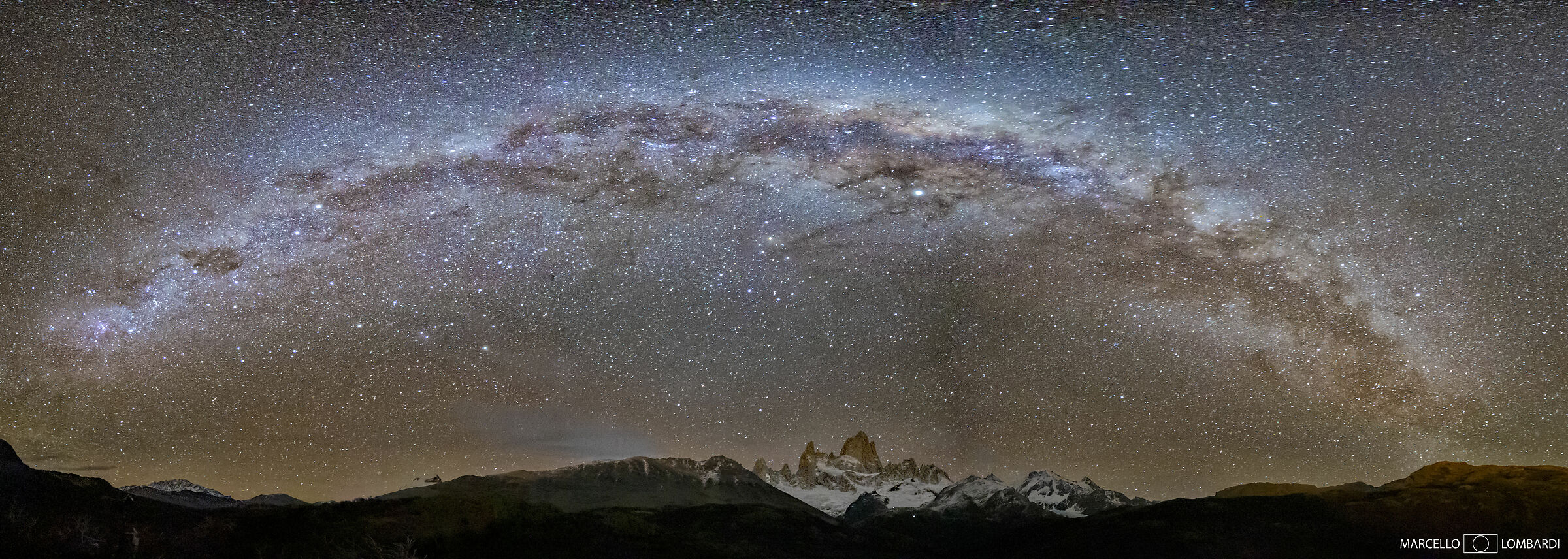 Galactic Arch Above Cerro Fitz Roy