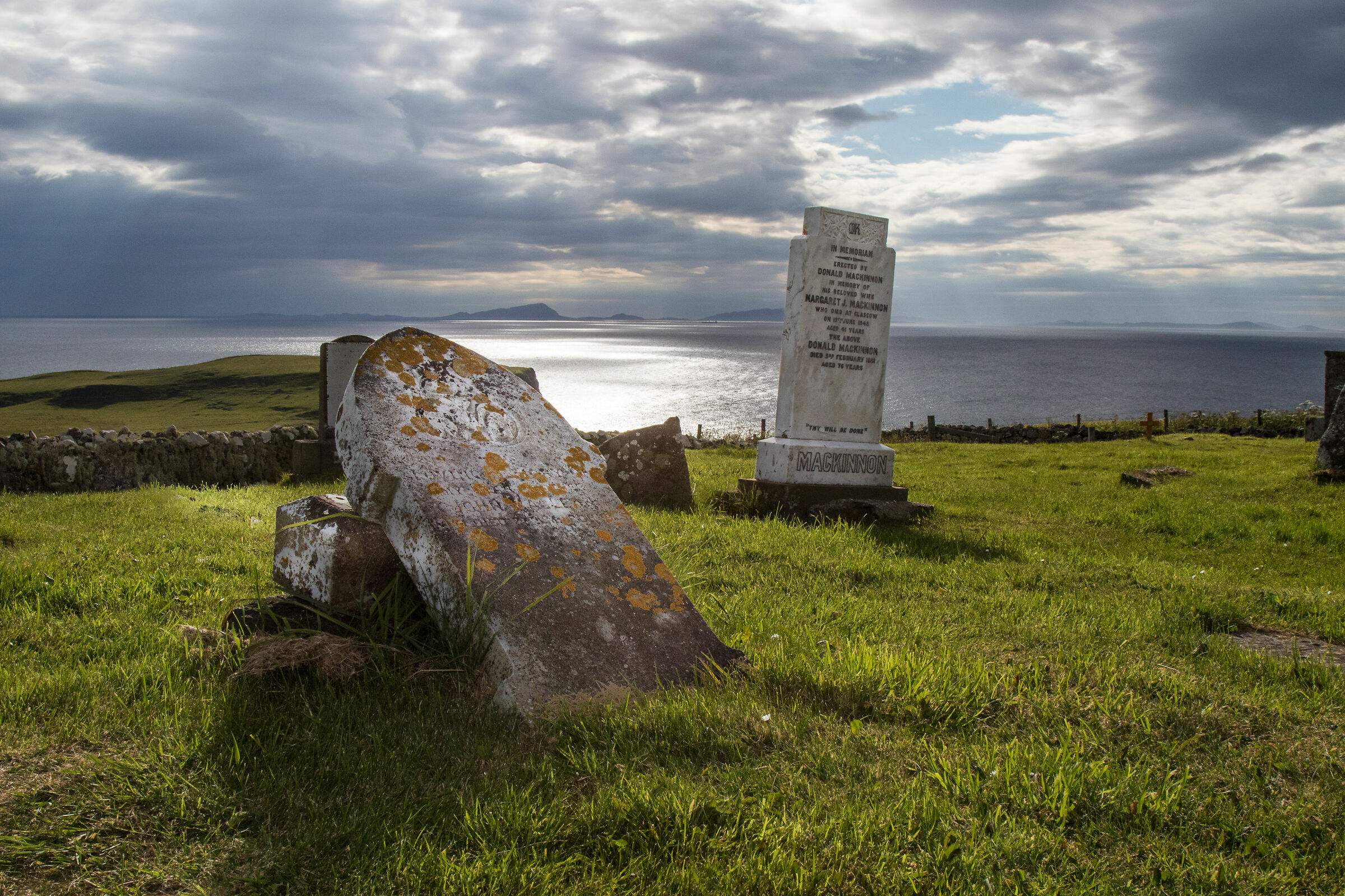 Il cimitero di Trumpan
