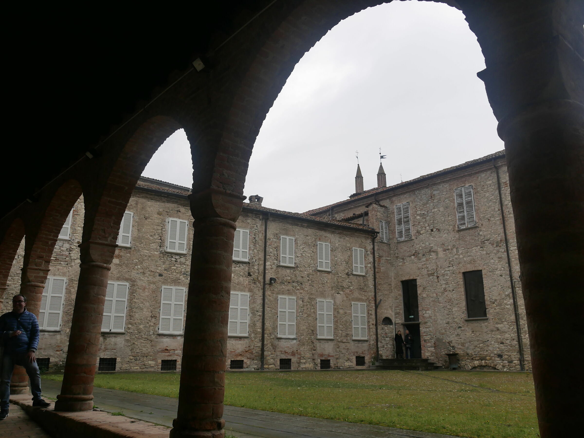 Chiostro Abbazia di San Colombano - Bobbio