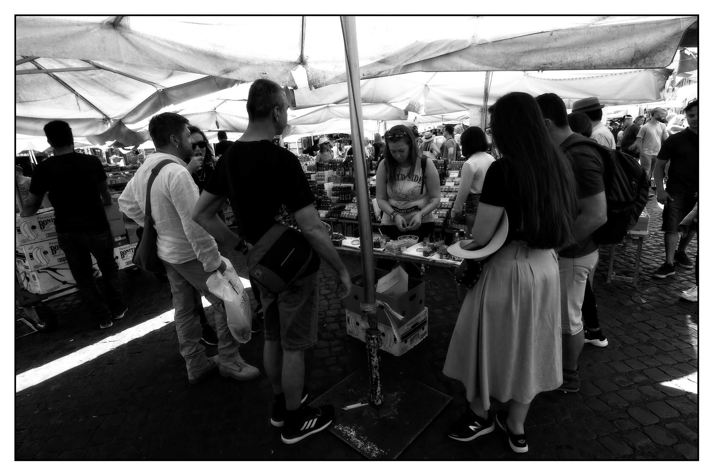 La venditrice di salse