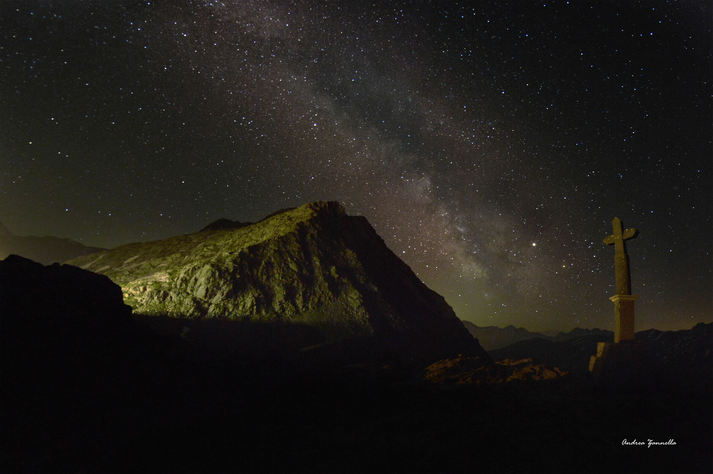 Al colle del Gran San Bernardo