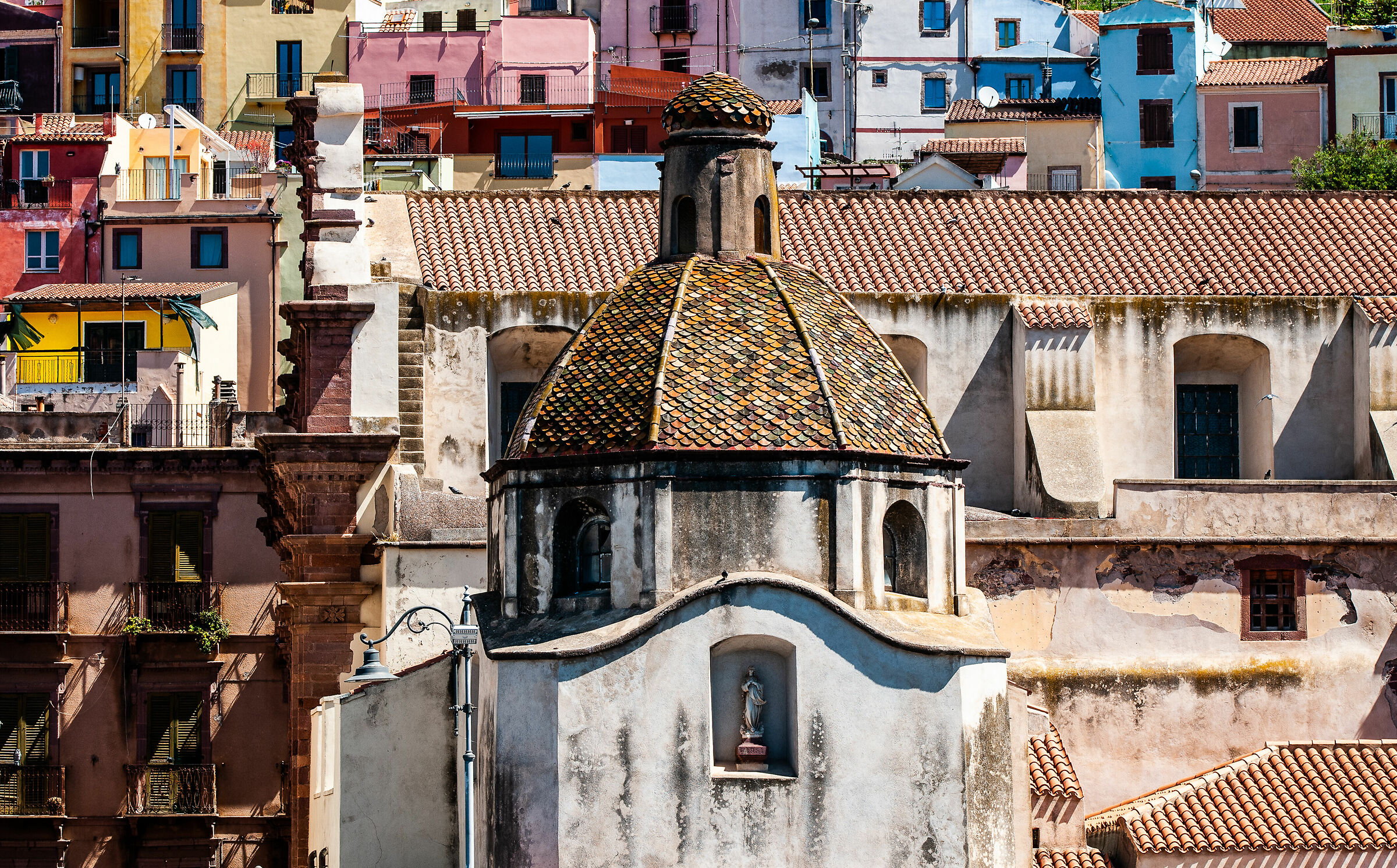 Houses, roofs and bell towers