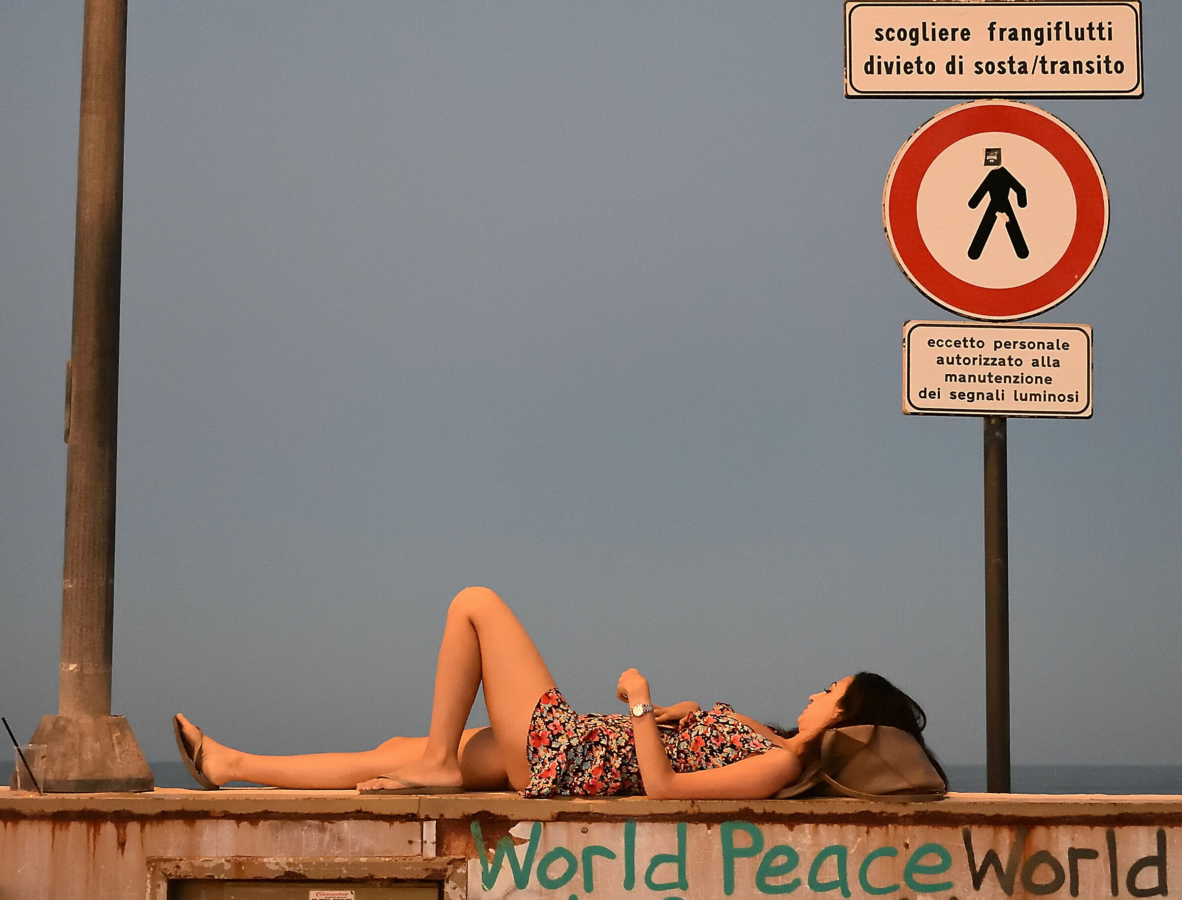 Relax in the evening