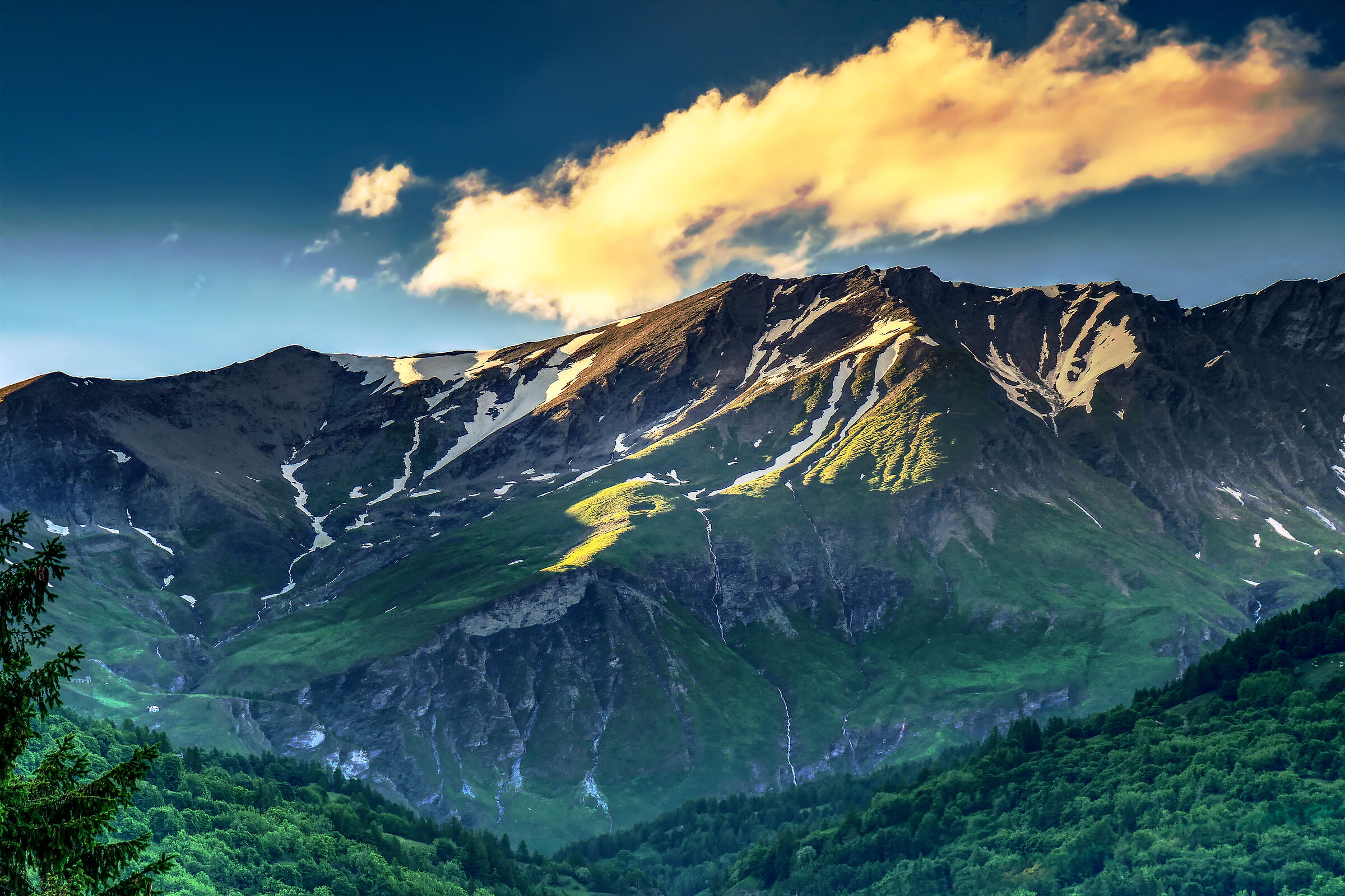 Bardonecchia at dawn