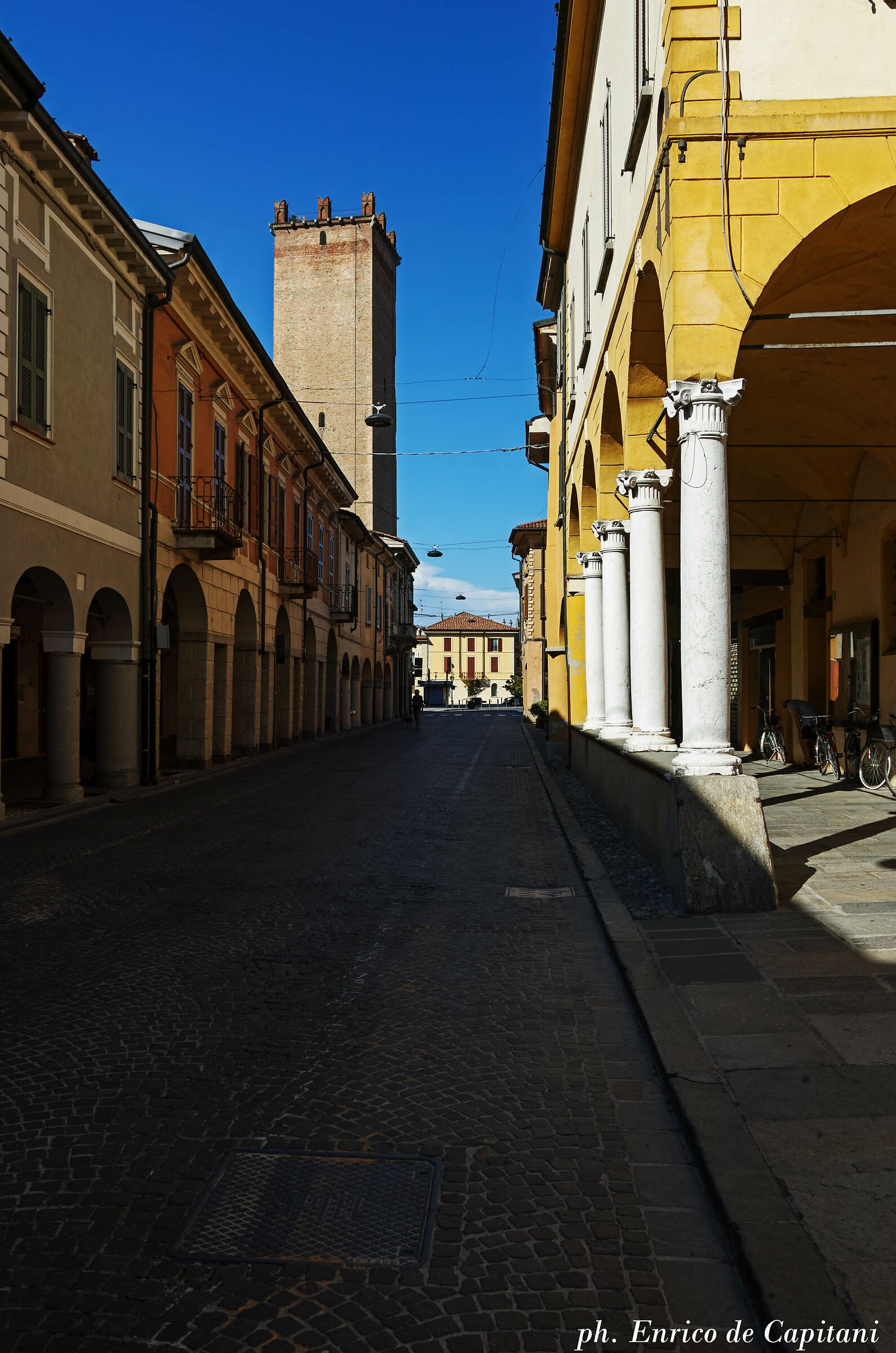 Una via di Castelleone (cr)