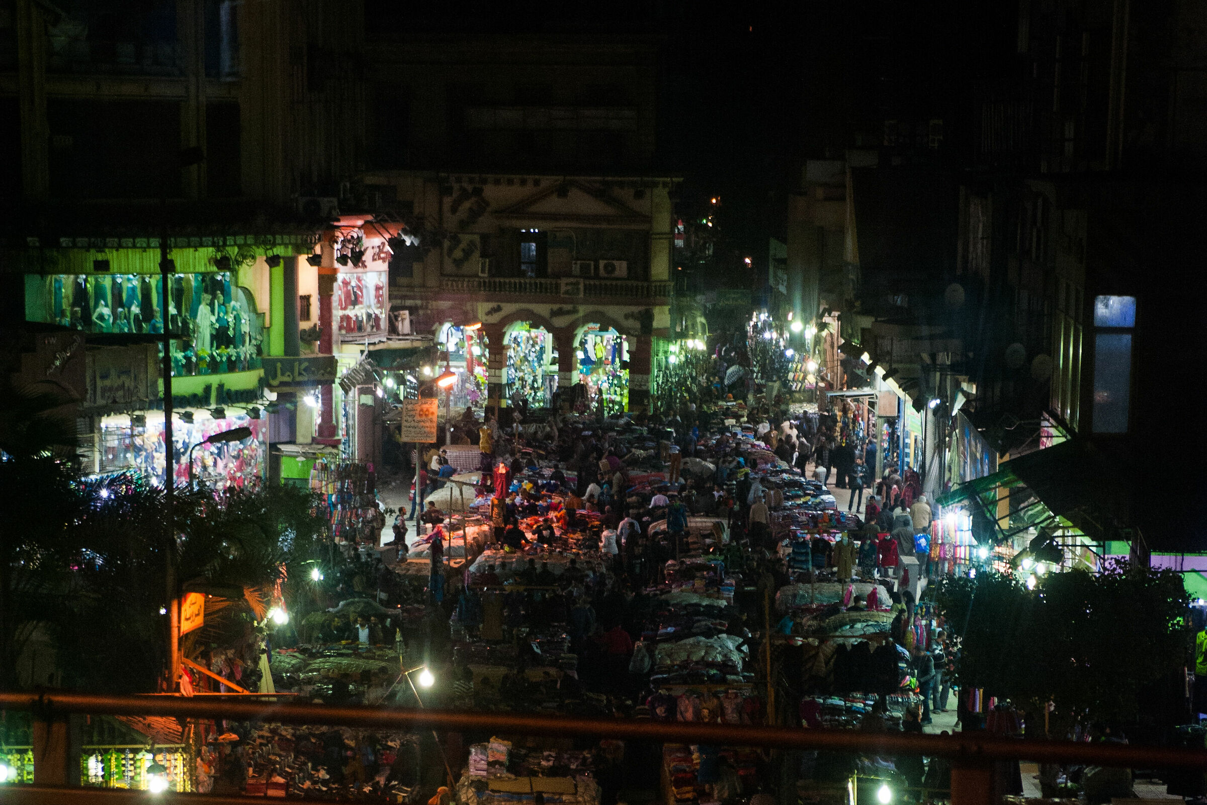 Cairo, at the market until late