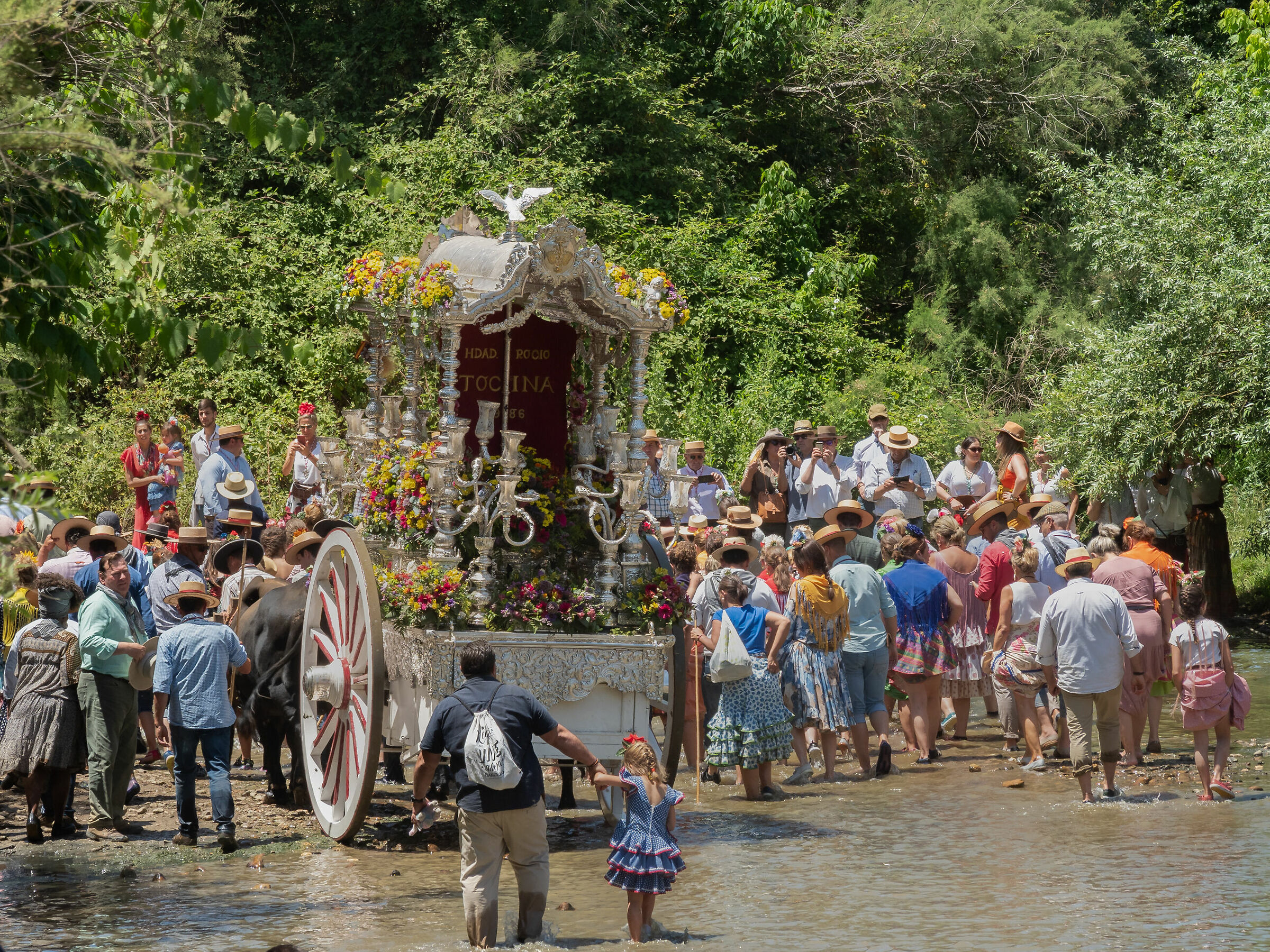 Festival of Rosio Andalucia