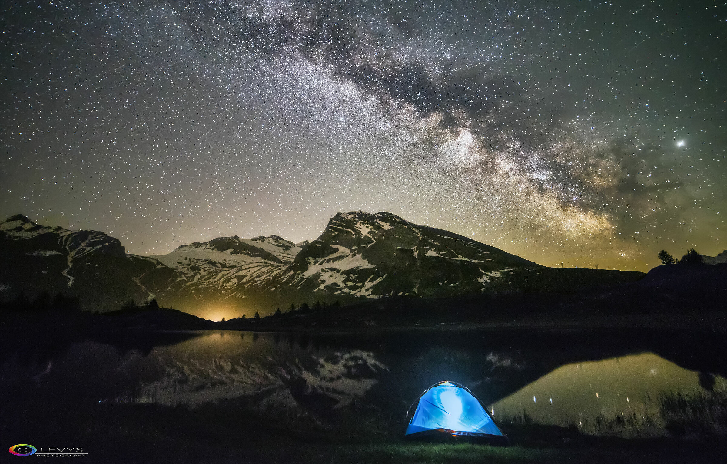 Night in tent over 2000m