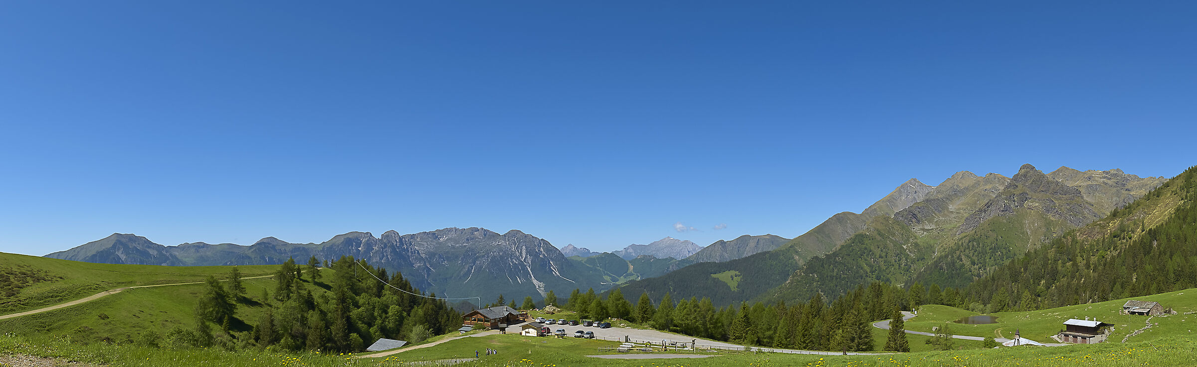 Panoramica dal Monte Avaro