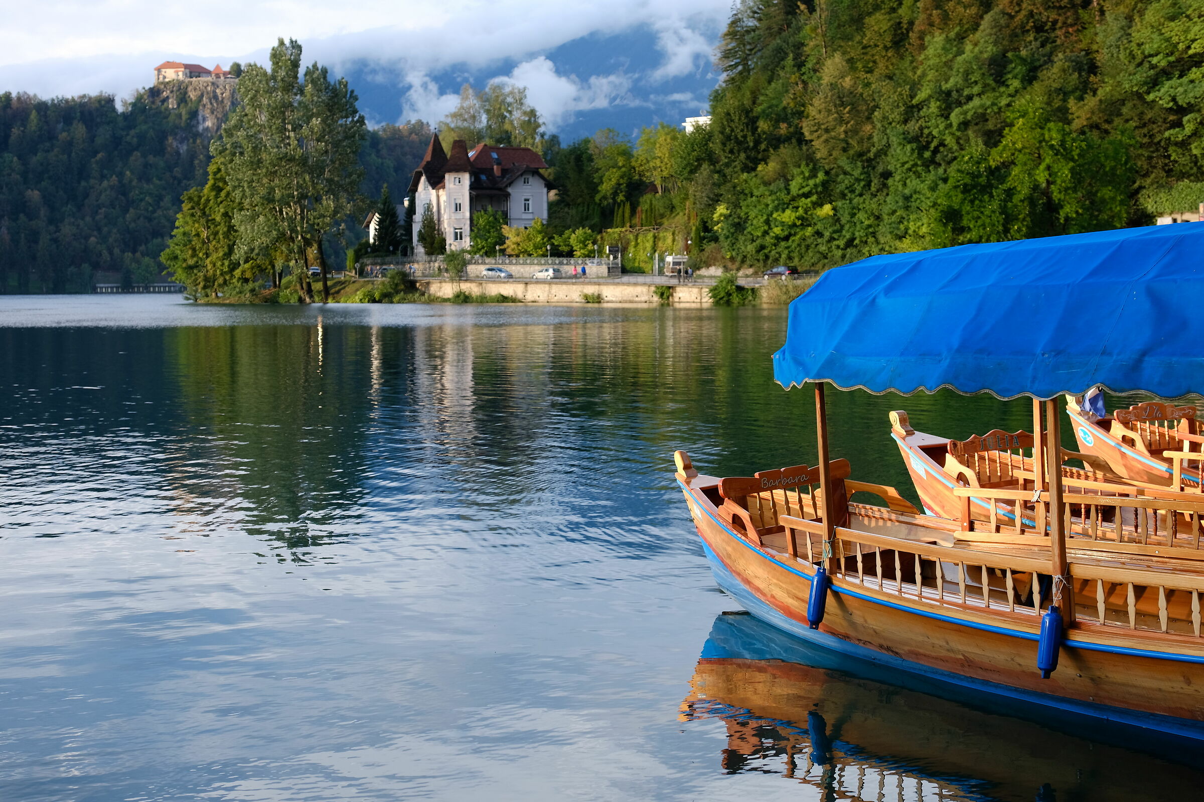end-of-summer colors in Bled