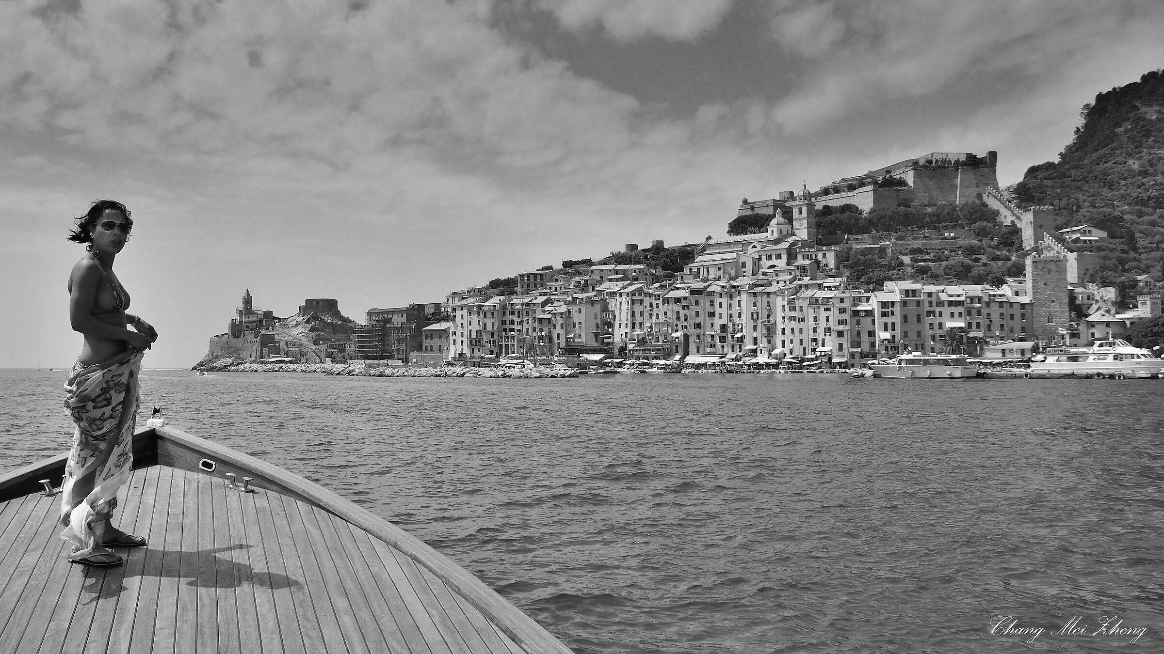 Woman in Portovenere