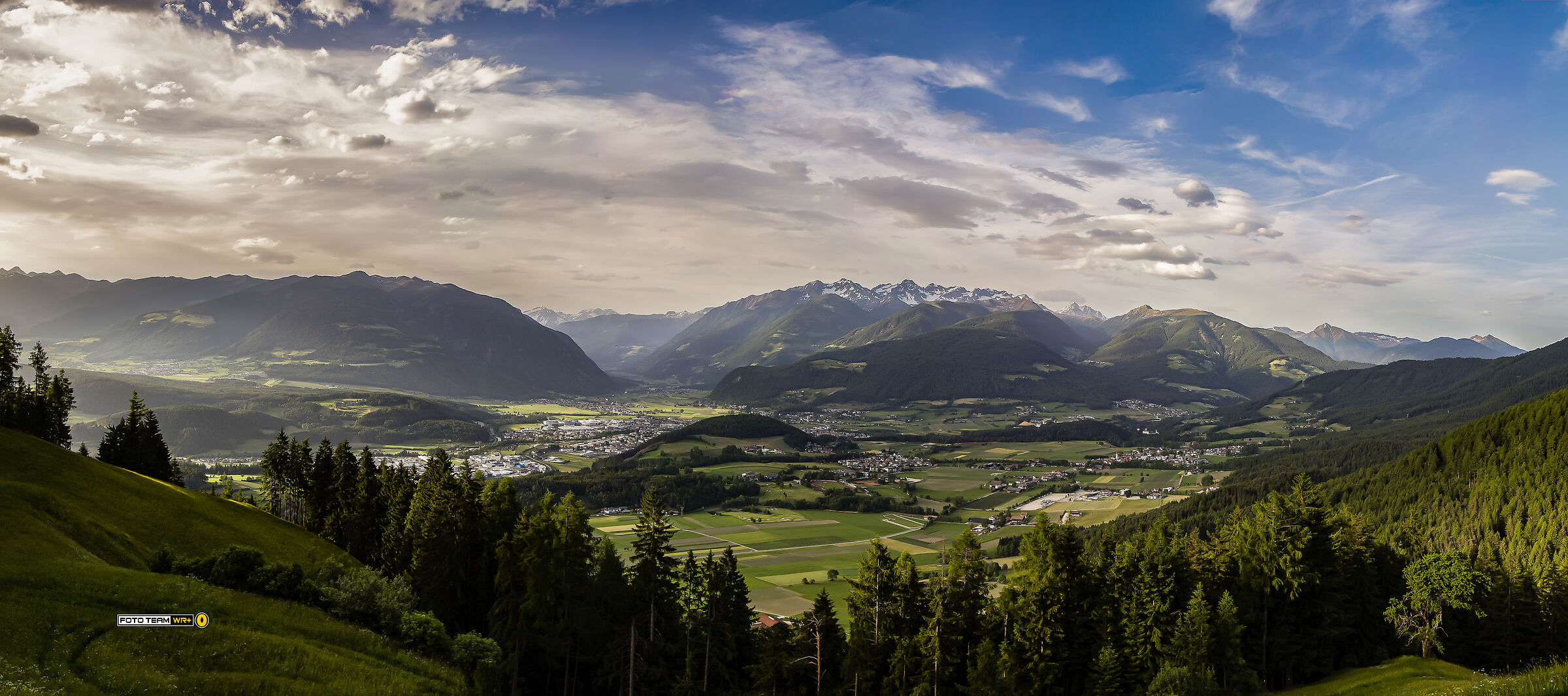 Brunico.....vista da "Haidenberg"