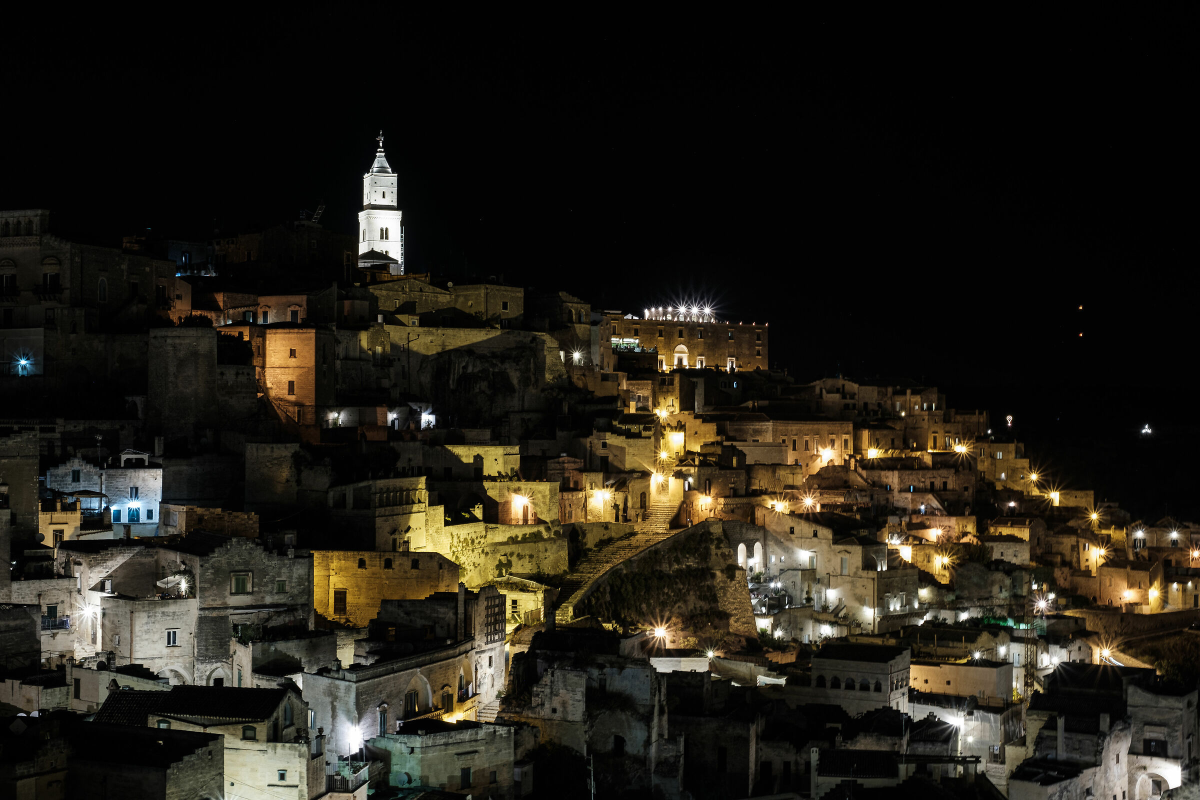 Matera by night