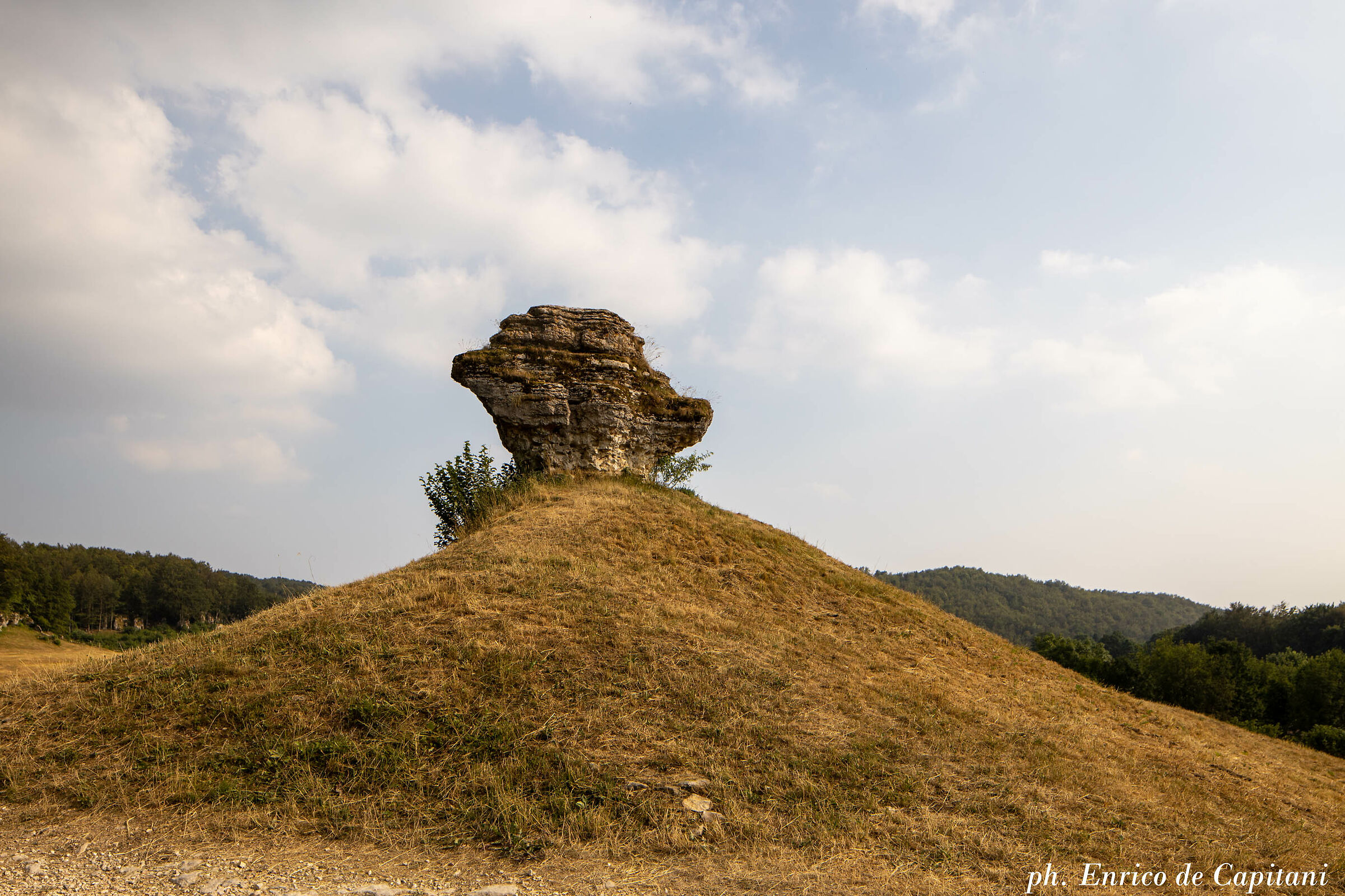 Il "fungo", nella valle delle Sfingi