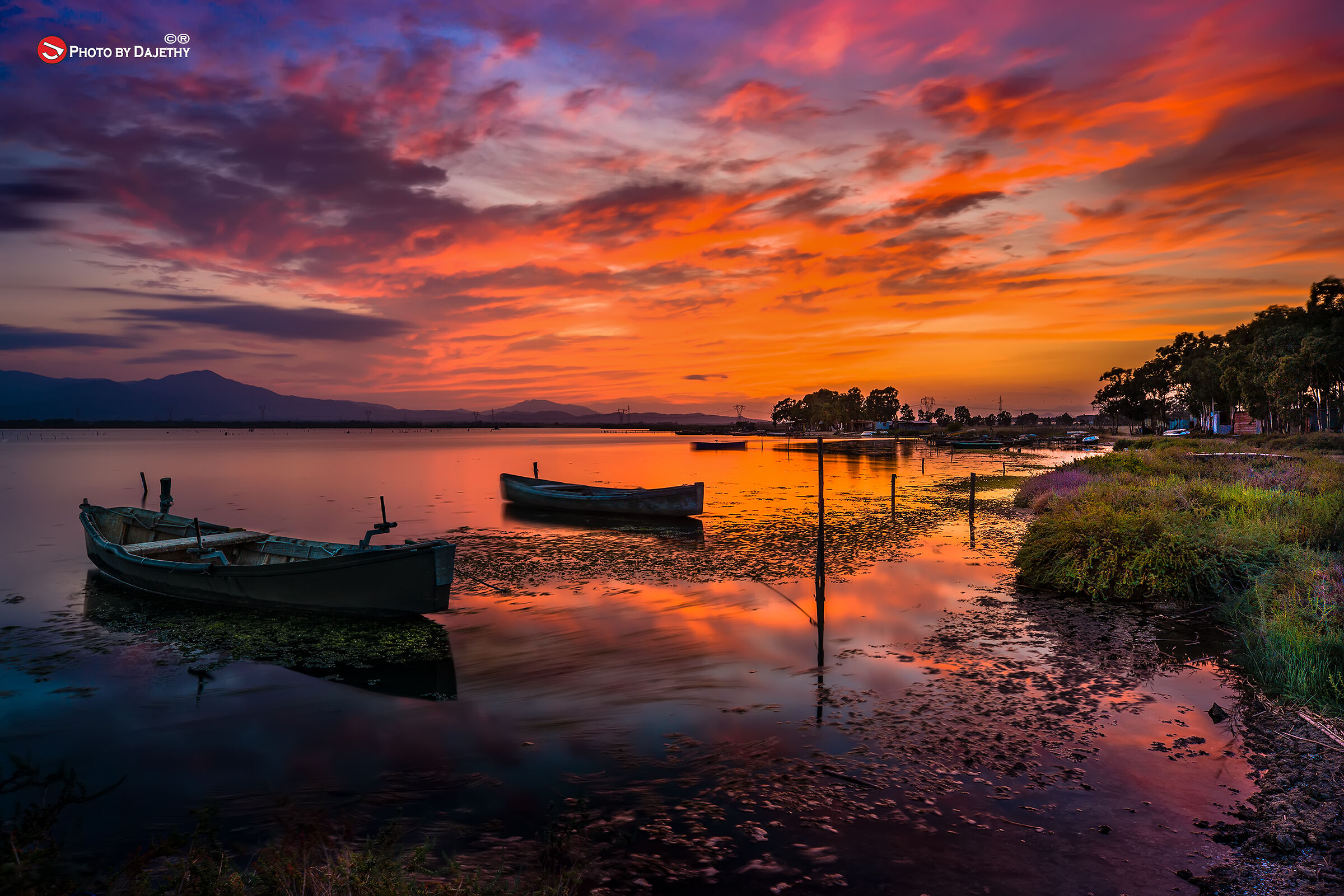 Laguna Cagliari Sardinia