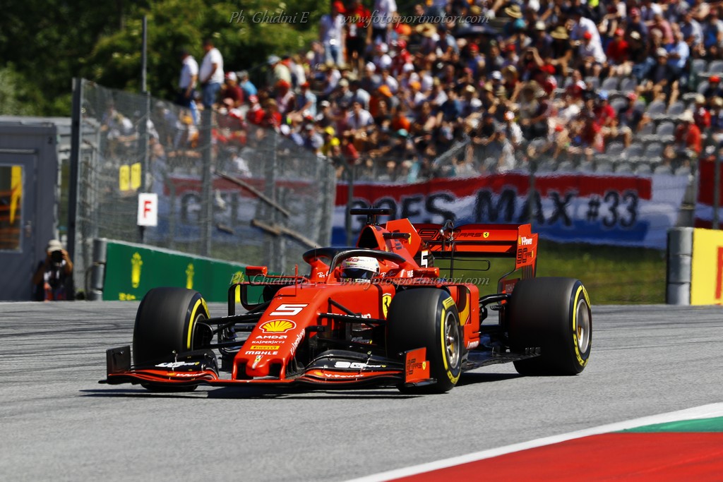 F1 Sebastian Vetell Circuit Red Bull Ring 2019